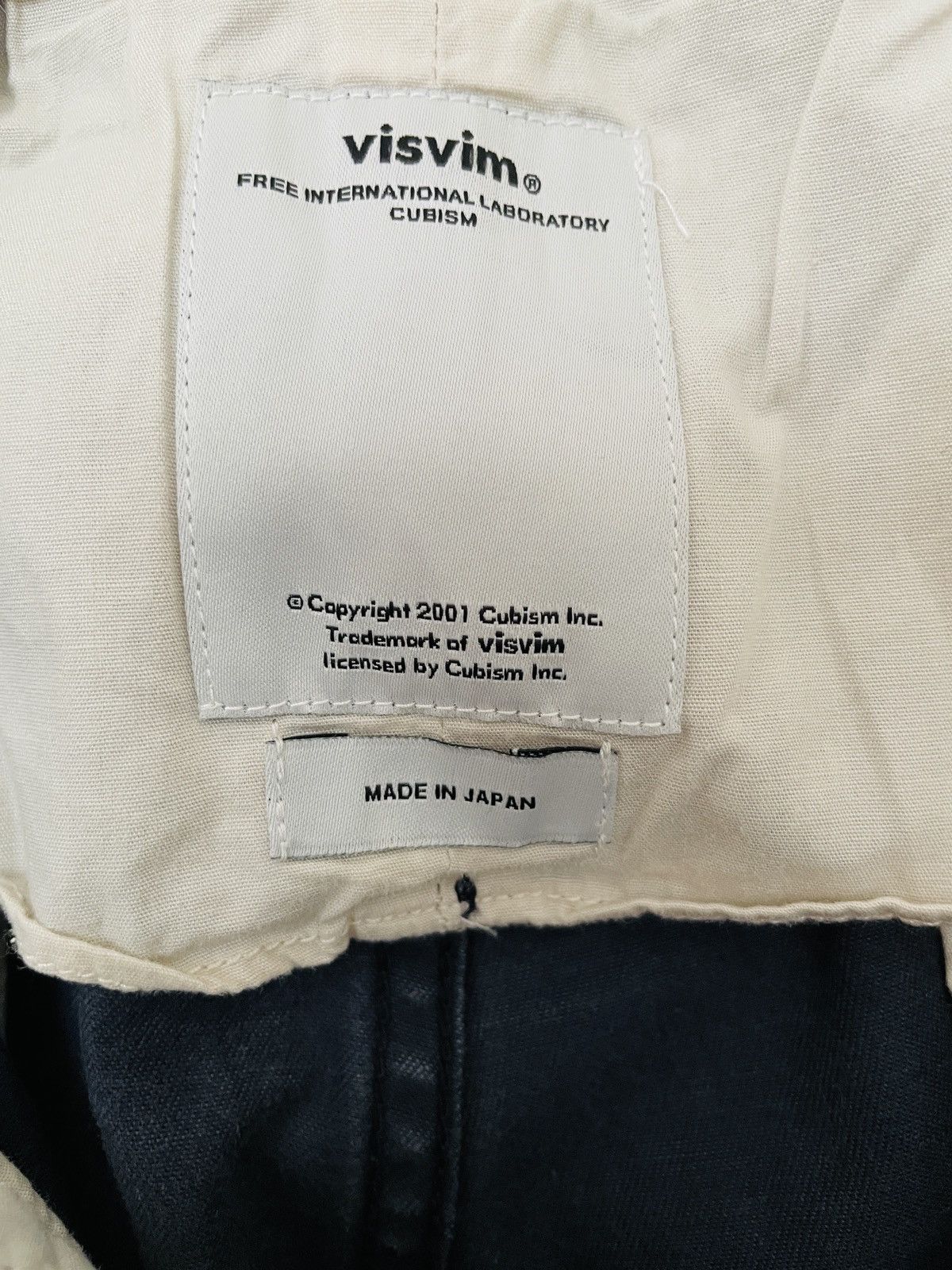 Designer × Vintage × Visvim Vintage Brand Visvim Buckle Back USN Pants 2000s Size US 31 - 8 Thumbnail