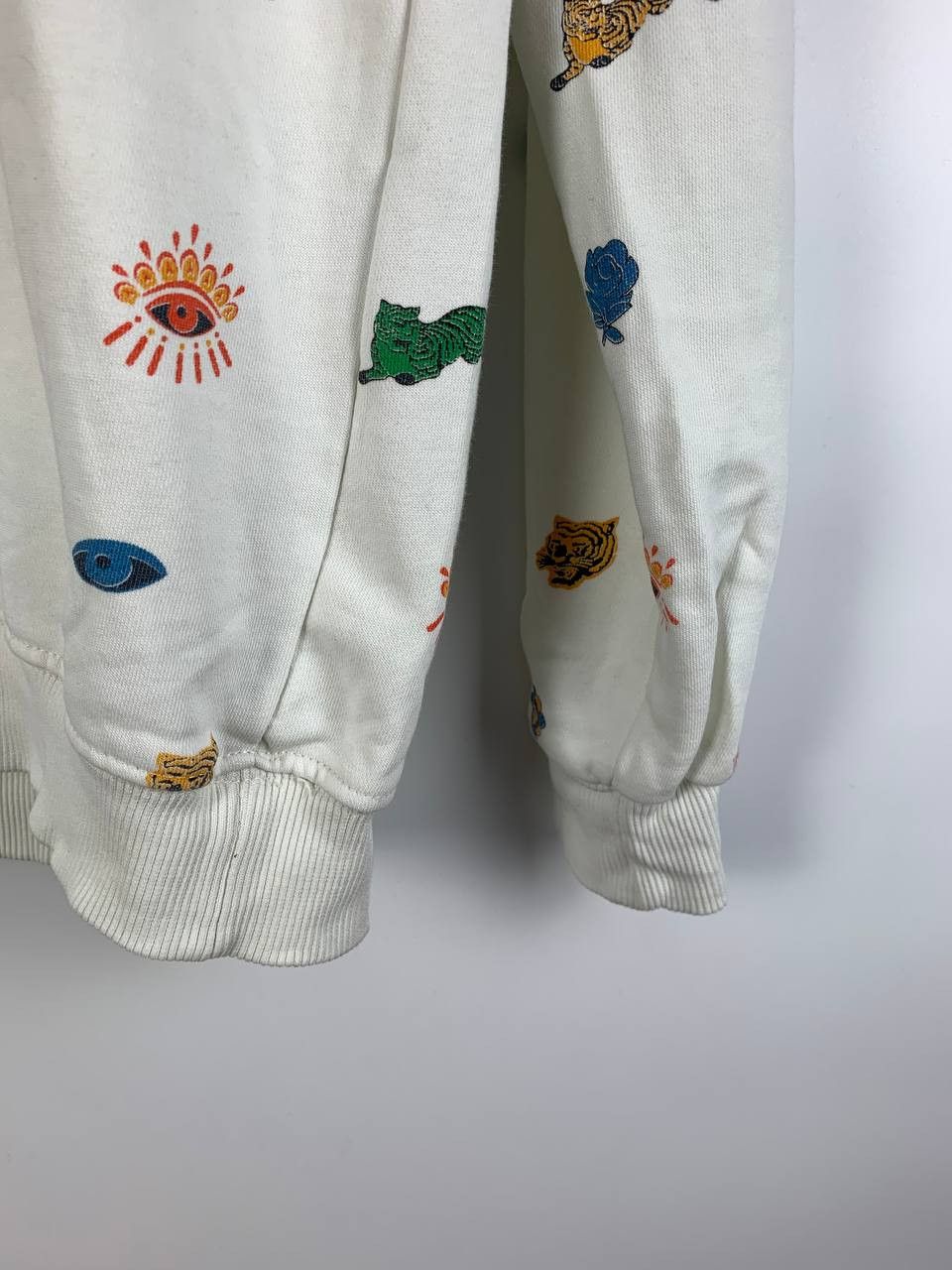 Kenzo Kenzo sweatshirt white multi cotton S Size US S / EU 44-46 / 1 - 6 Thumbnail