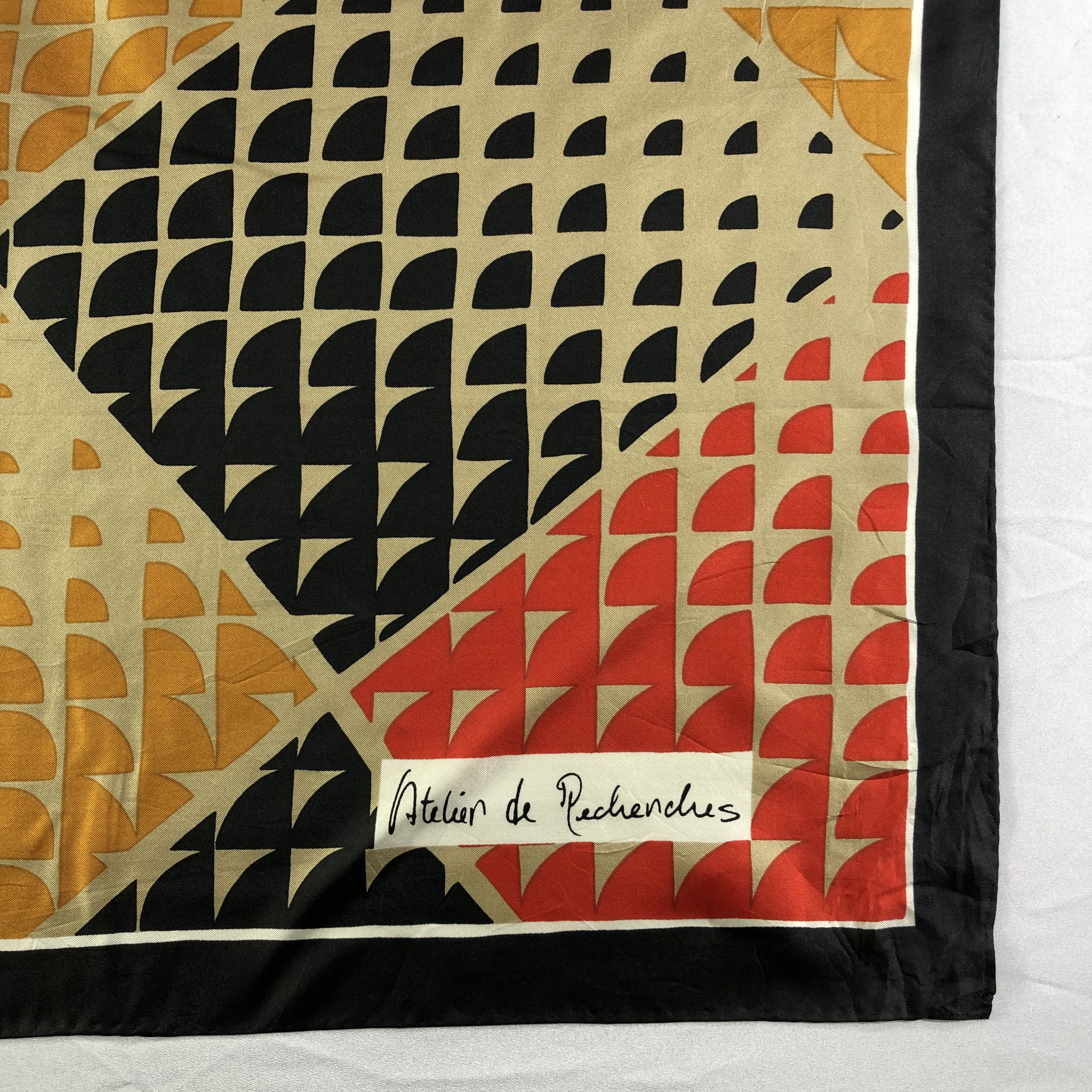 Vintage Vintage Silk Scarf Size ONE SIZE - 4 Thumbnail