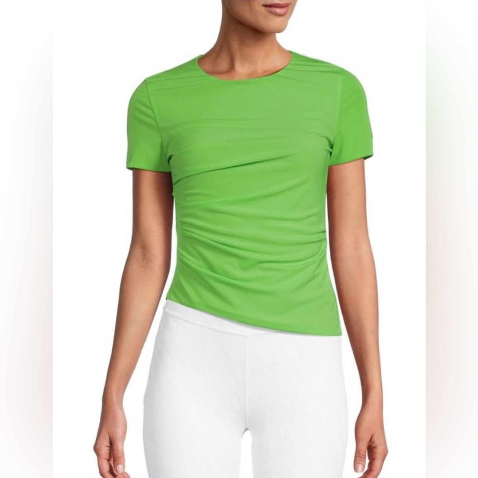 Helmut Lang NWT HELMUT LANG $245 Reversible Draped Mesh Top Size Small Size S / US 4 / IT 40 - 11 Thumbnail