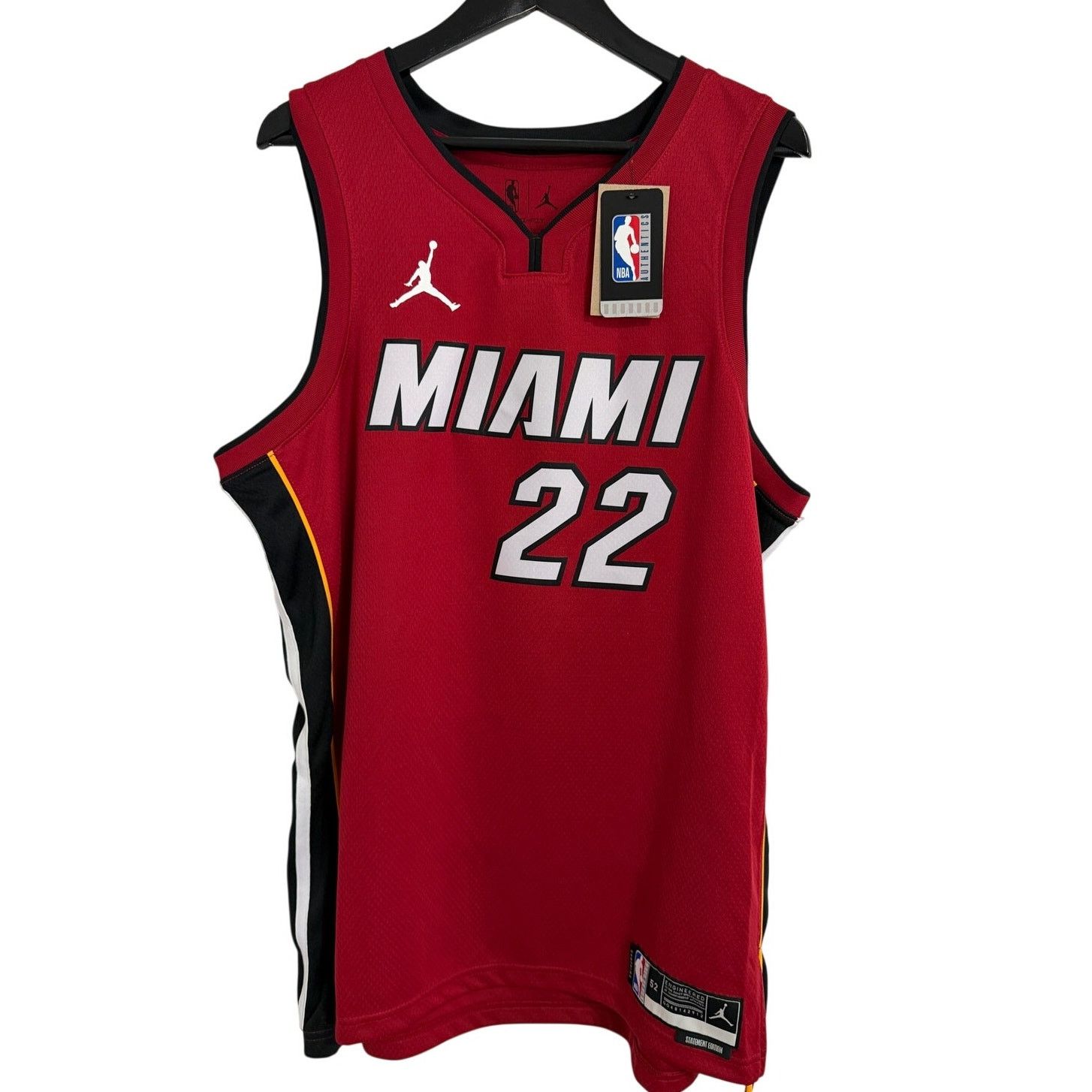 Jordan Brand NWT Jimmy Butler Miami Heat NBA Basketball Jersey Size XL Size US XL / EU 56 / 4 - 1 Thumbnail