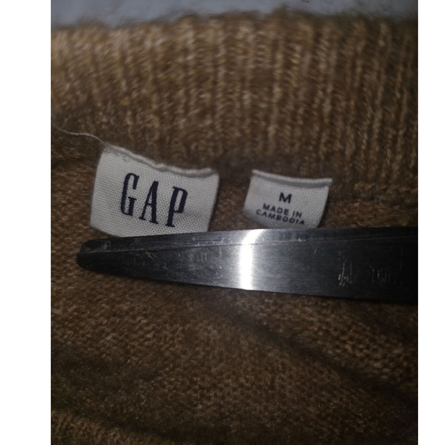 Gap Gap (Medium) Casual Stretch Knitted Pullover Sweater Size M / US 6-8 / IT 42-44 - 2 Thumbnail
