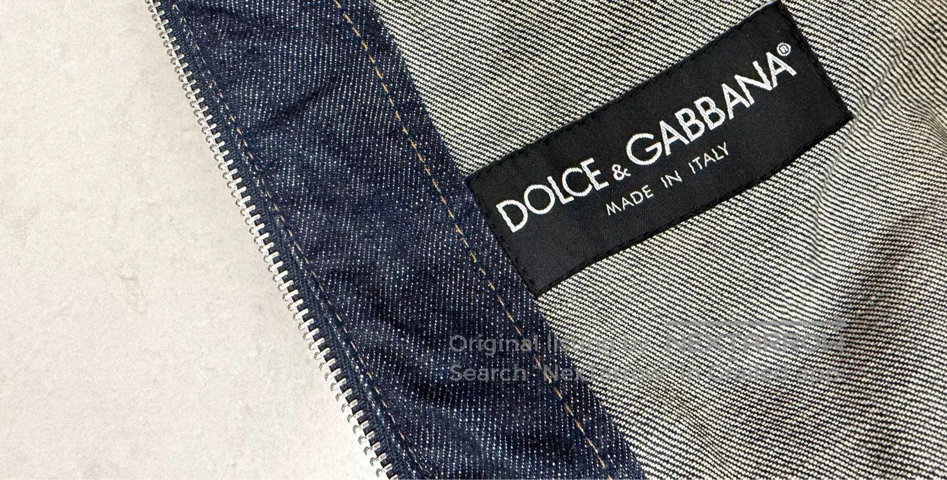 Dolce & Gabbana Dolce & Gabbana Messi Men's Denim Jacket. Size US M / EU 48-50 / 2 - 5 Thumbnail