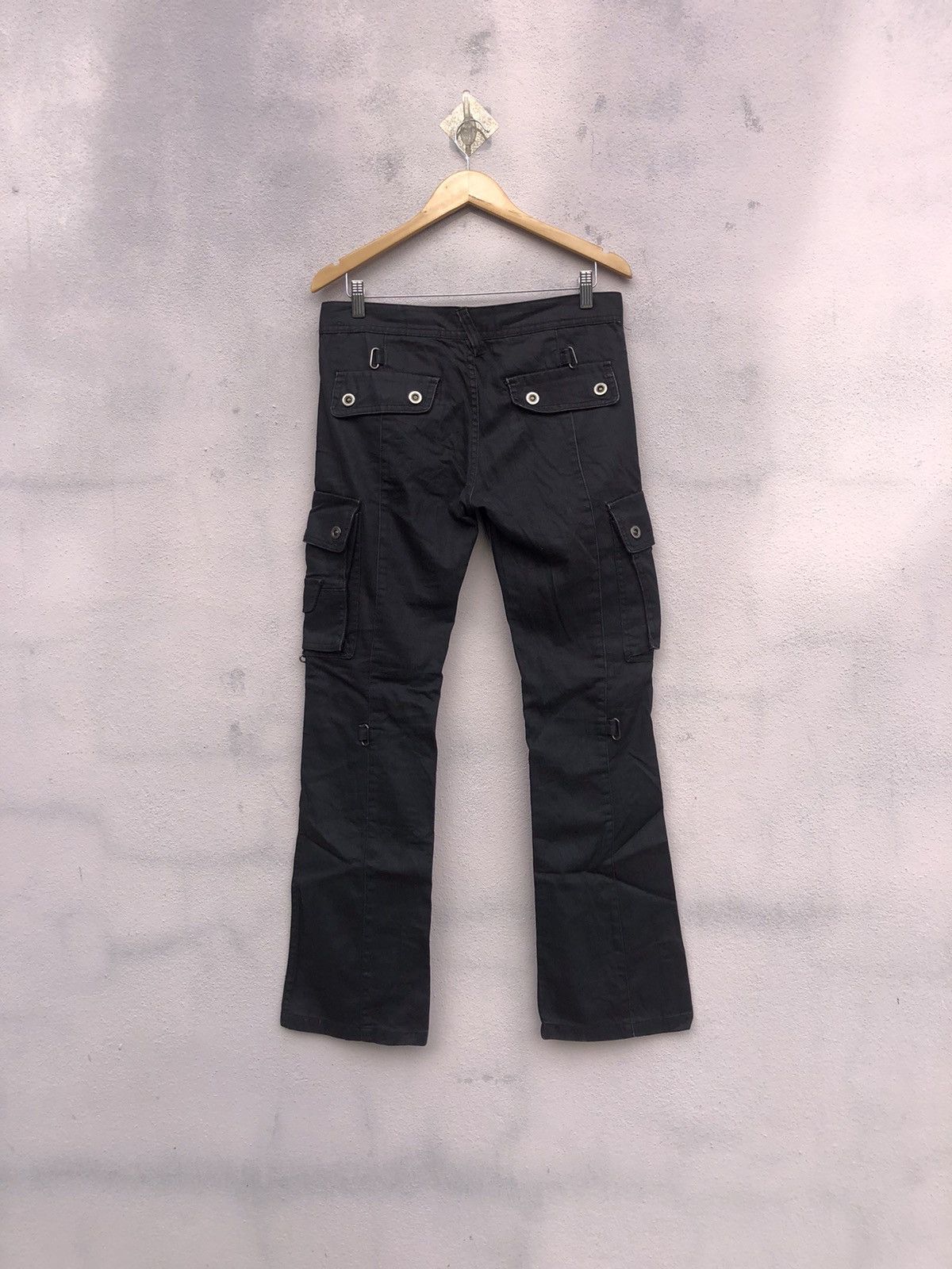 Tornado Mart Tornado Mart Flared Multiy Pocket Pants Size US 32 / EU 48 - 3 Thumbnail