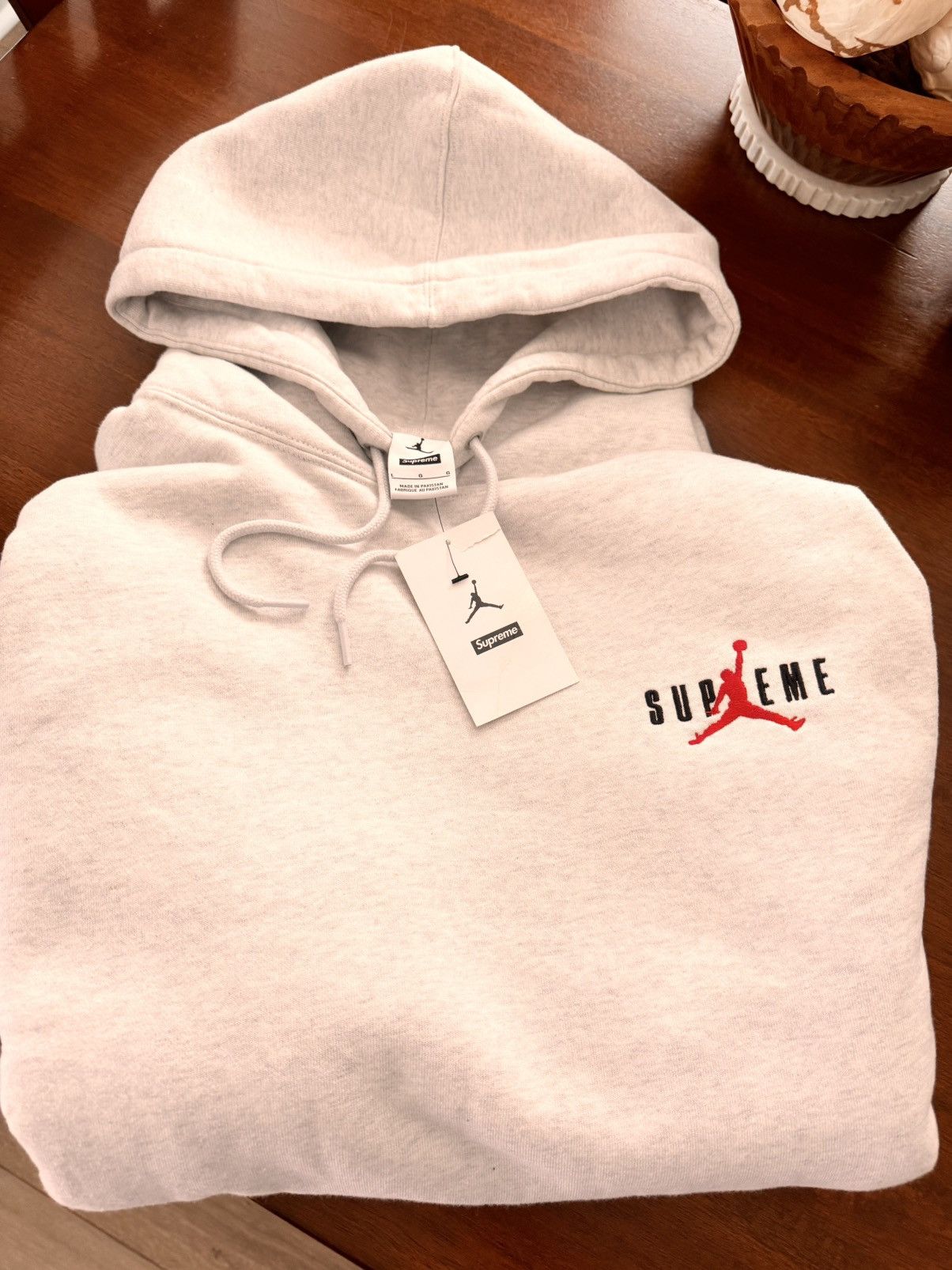 Jordan Brand × Supreme Supreme Jordan Sweatshirt Size US L / EU 52-54 / 3 - 10 Thumbnail