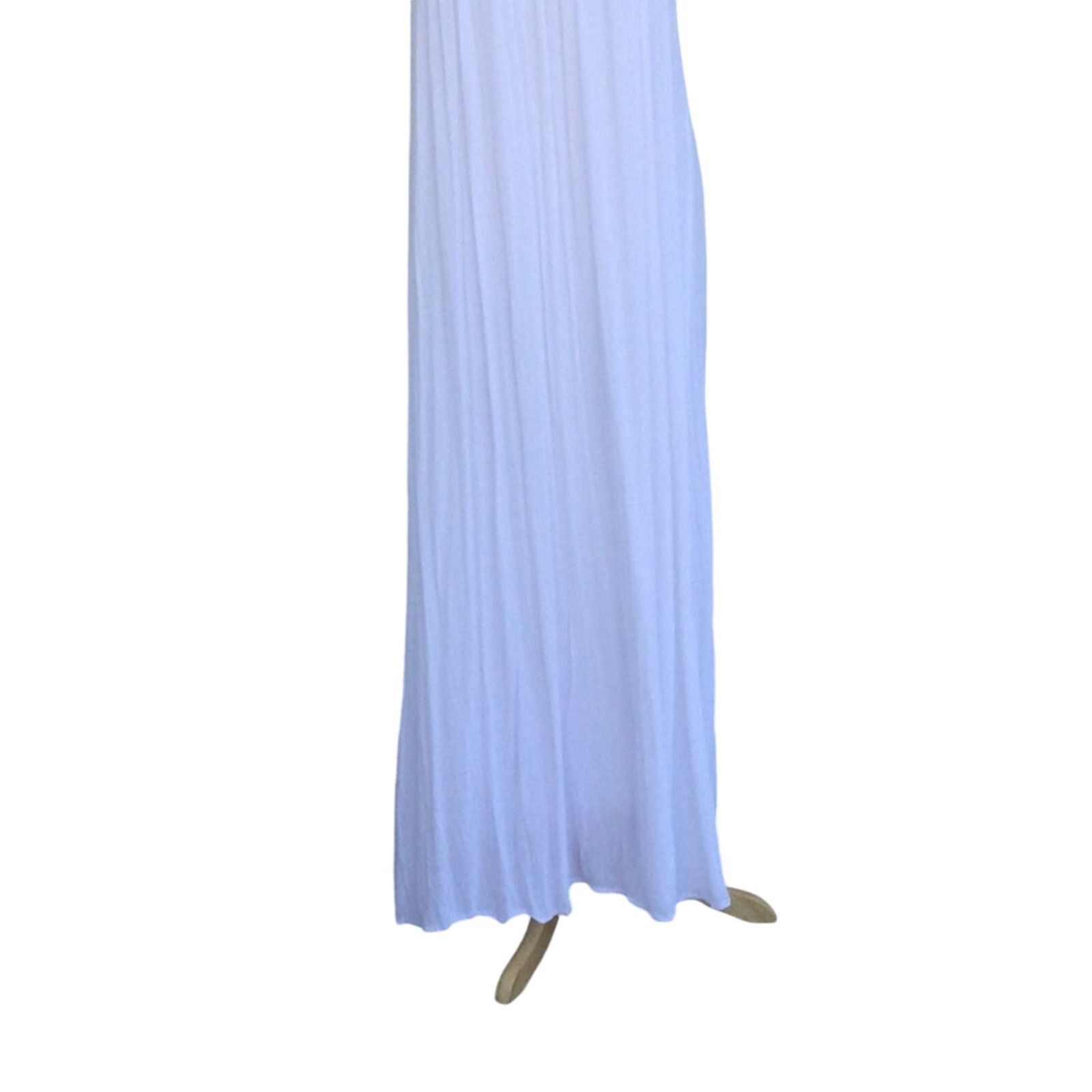 Other Flying Tomato White Lined Lace Maxi Sun Dress Size Small Size S / US 4 / IT 40 - 3 Thumbnail
