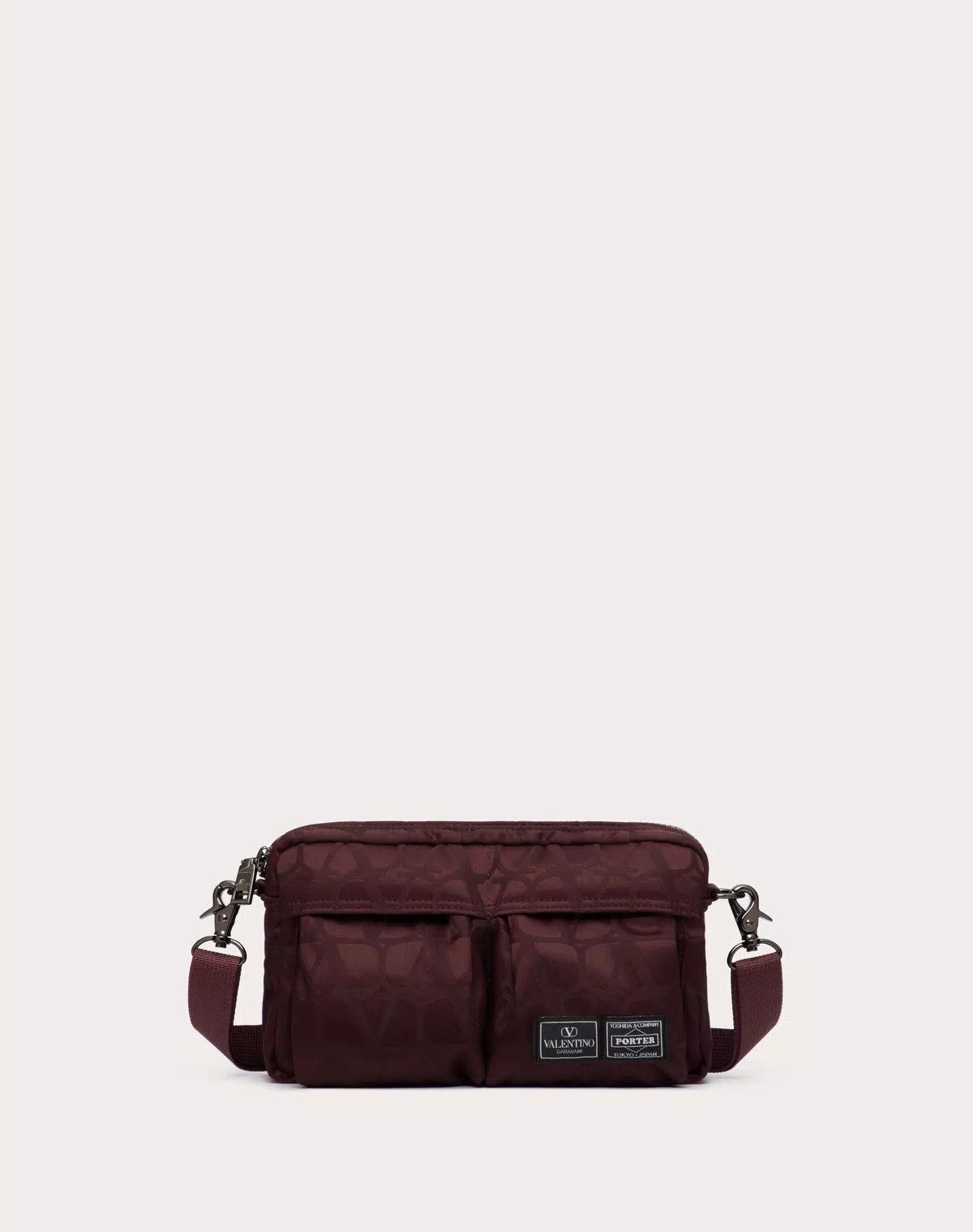 Valentino oc11z0725 Size: OS/ Porter Shoulder Bag in Dark Red Size ONE SIZE - 1 Thumbnail