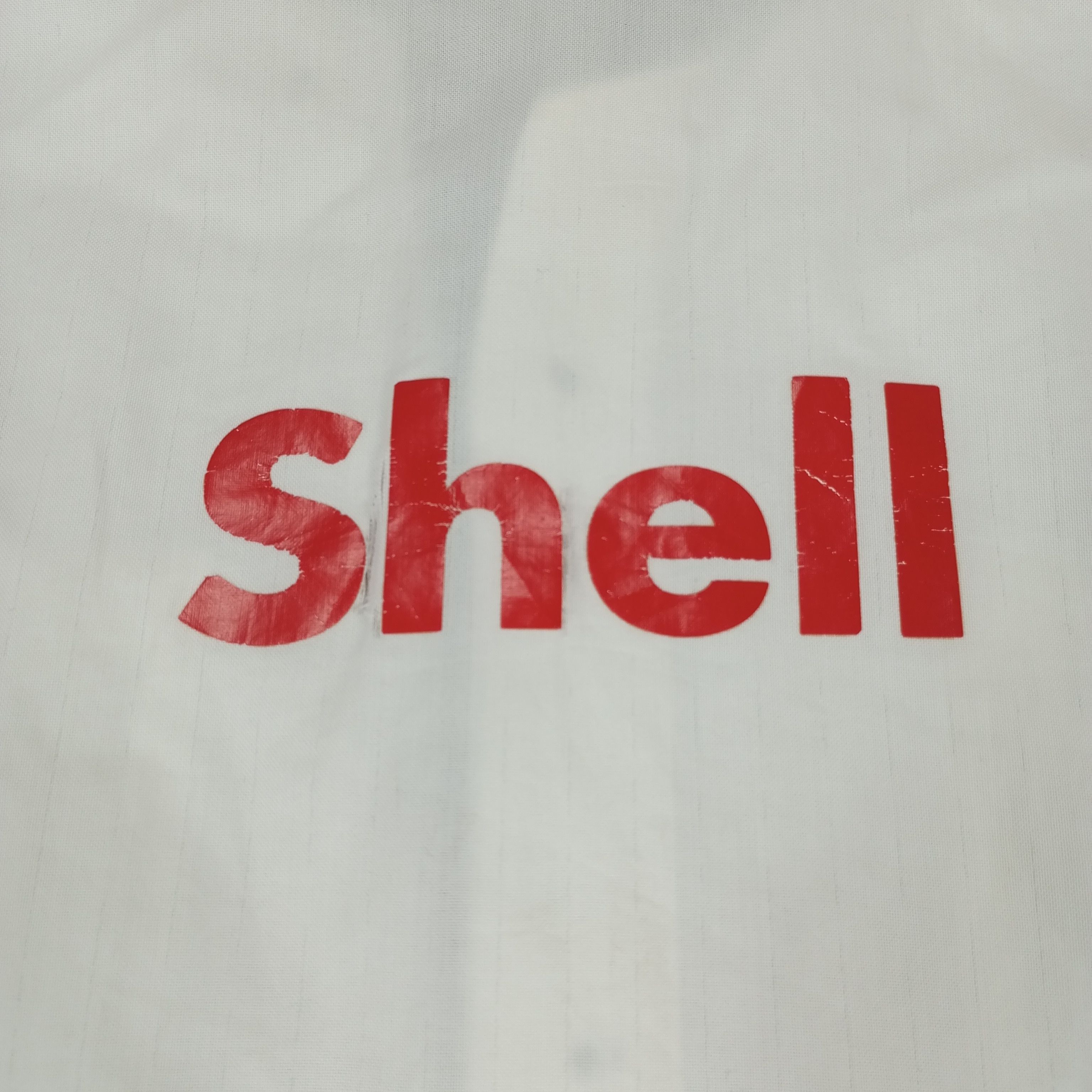 Vintage Shell Logo Design Workwear Working Shirt Size US L / EU 52-54 / 3 - 4 Thumbnail