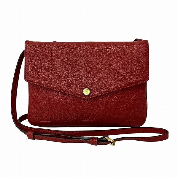 Louis Vuitton Louis Vuitton Twice Monogram Shoulder Bag Canvas Shoulder Bag M50629 in Brown, Women's