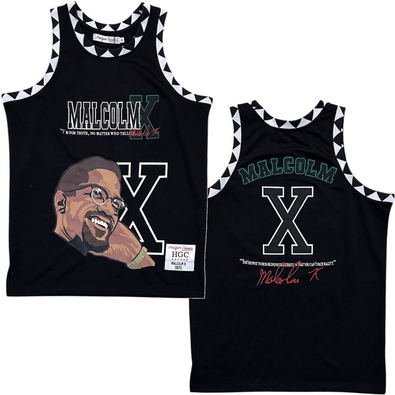 Other Malcolm X Headgear Classics Embroidered Basketball Jersey Size US S / EU 44-46 / 1 - 1 Thumbnail