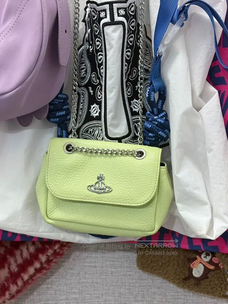Vivienne Westwood Vivienne Westwood size os Chain mini crossbody bag, light g Size ONE SIZE - 1 Thumbnail