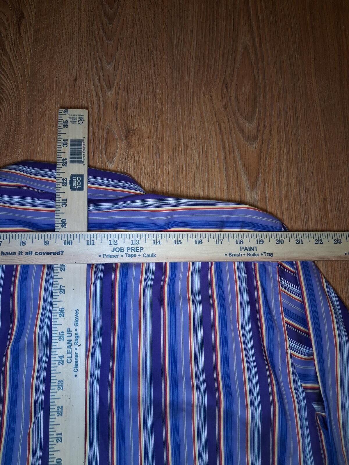 Robert Graham Robert Graham Shirt XL Multicolor Striped Cotton Flip Cuff Size US XL / EU 56 / 4 - 11 Thumbnail