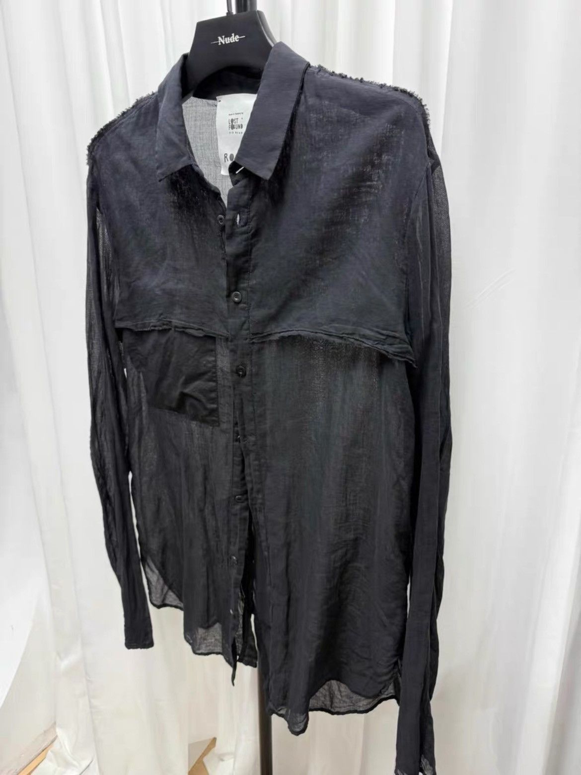 Lost & Found Ria Dunn Lost & Found Ria Dunn Linen Thin Shirt-2505 Size US S / EU 44-46 / 1 - 2 Thumbnail