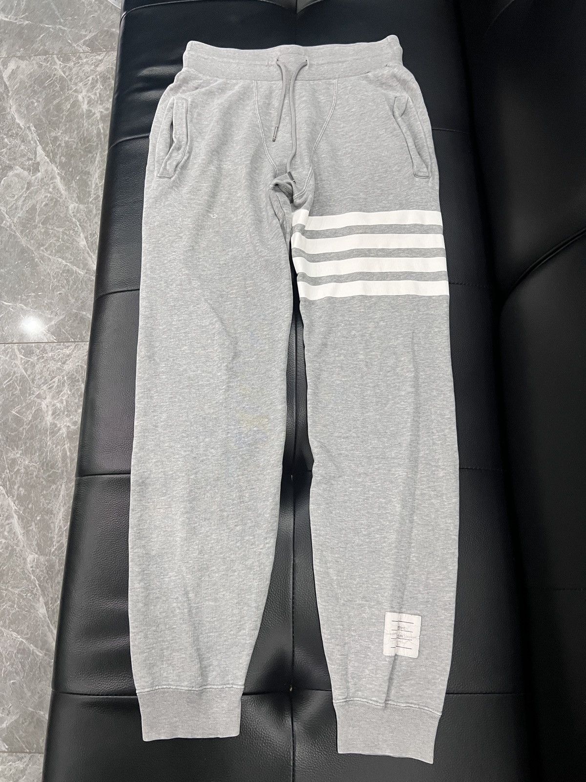 Thom Browne Thom Browne Classic Stripe Trousers Size US 32 / EU 48 - 1 Thumbnail