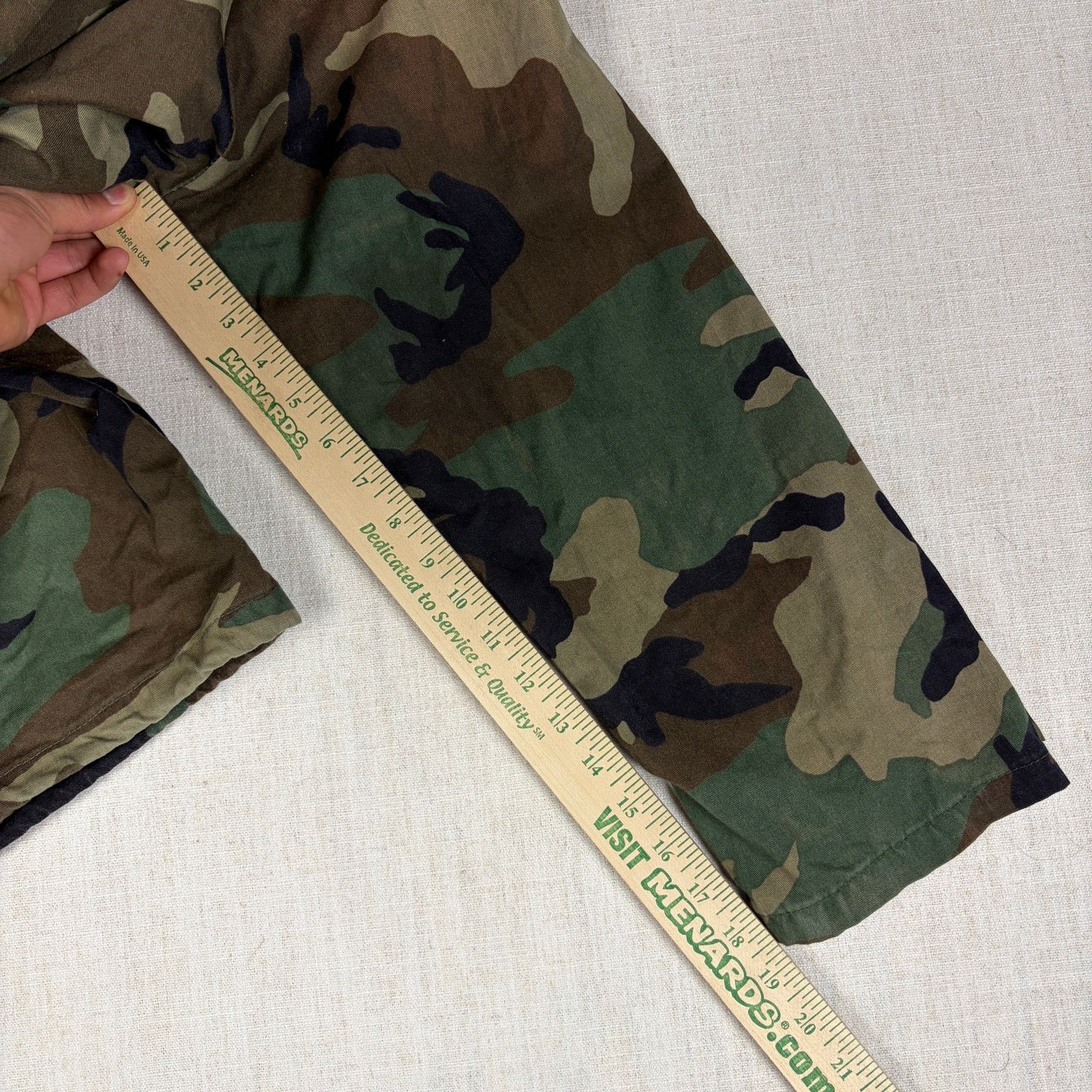 Other Vintage Military Pullover Parka Army Camo Medium Jacket Size US M / EU 48-50 / 2 - 11 Thumbnail