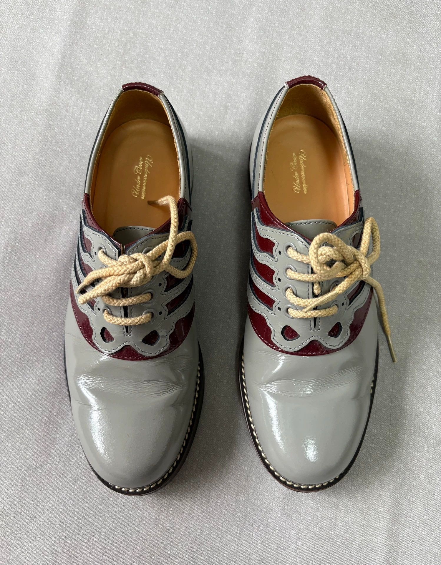 Undercover Undercover 13aw Vintage Bone Leather Shoes 23cm 35-36.5 Size US 4.5 / IT 34.5 - 2 Thumbnail