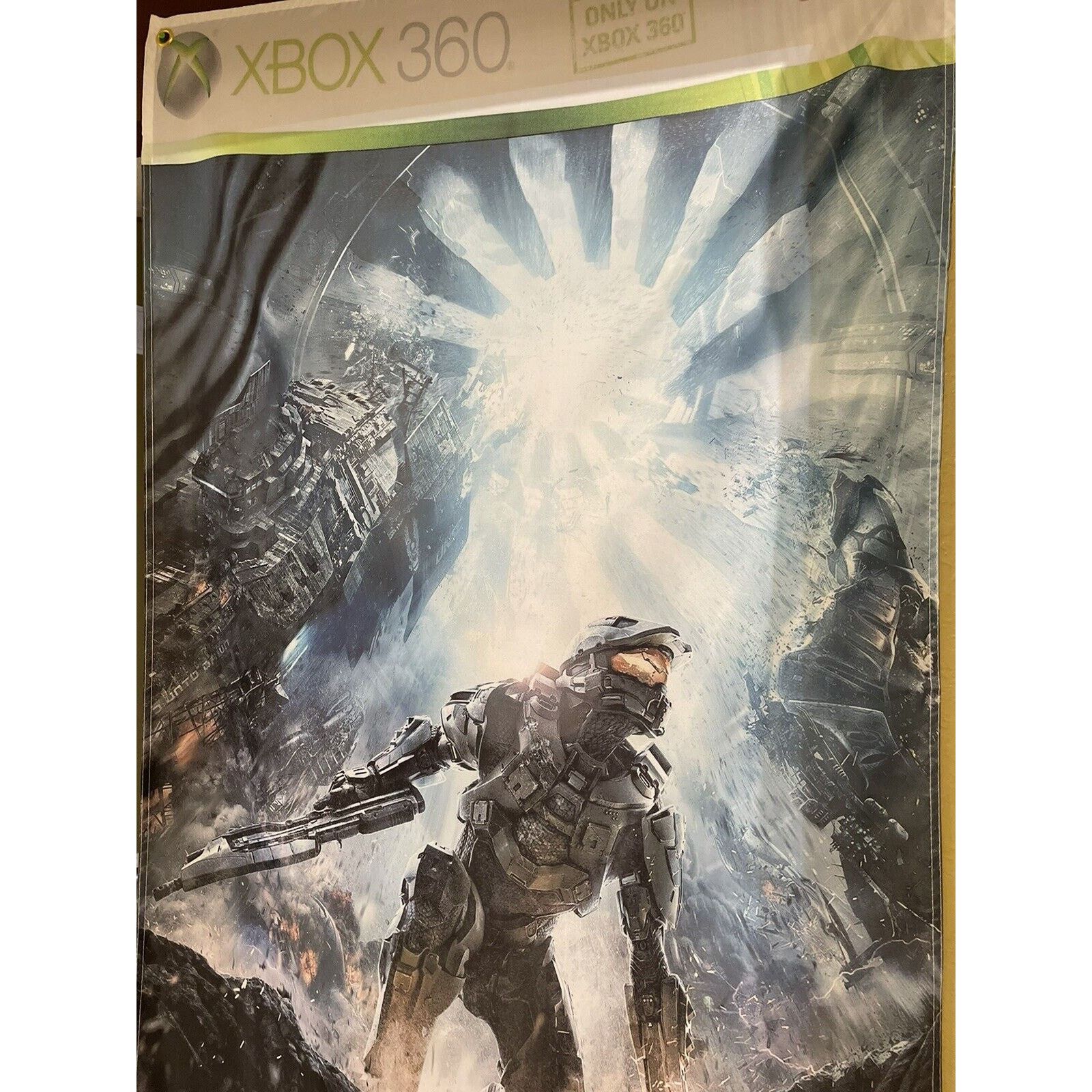 Microsoft Halo 4 5ft Flag Microsoft XBOX 360 2012 Poster Master Chief Size ONE SIZE - 3 Thumbnail