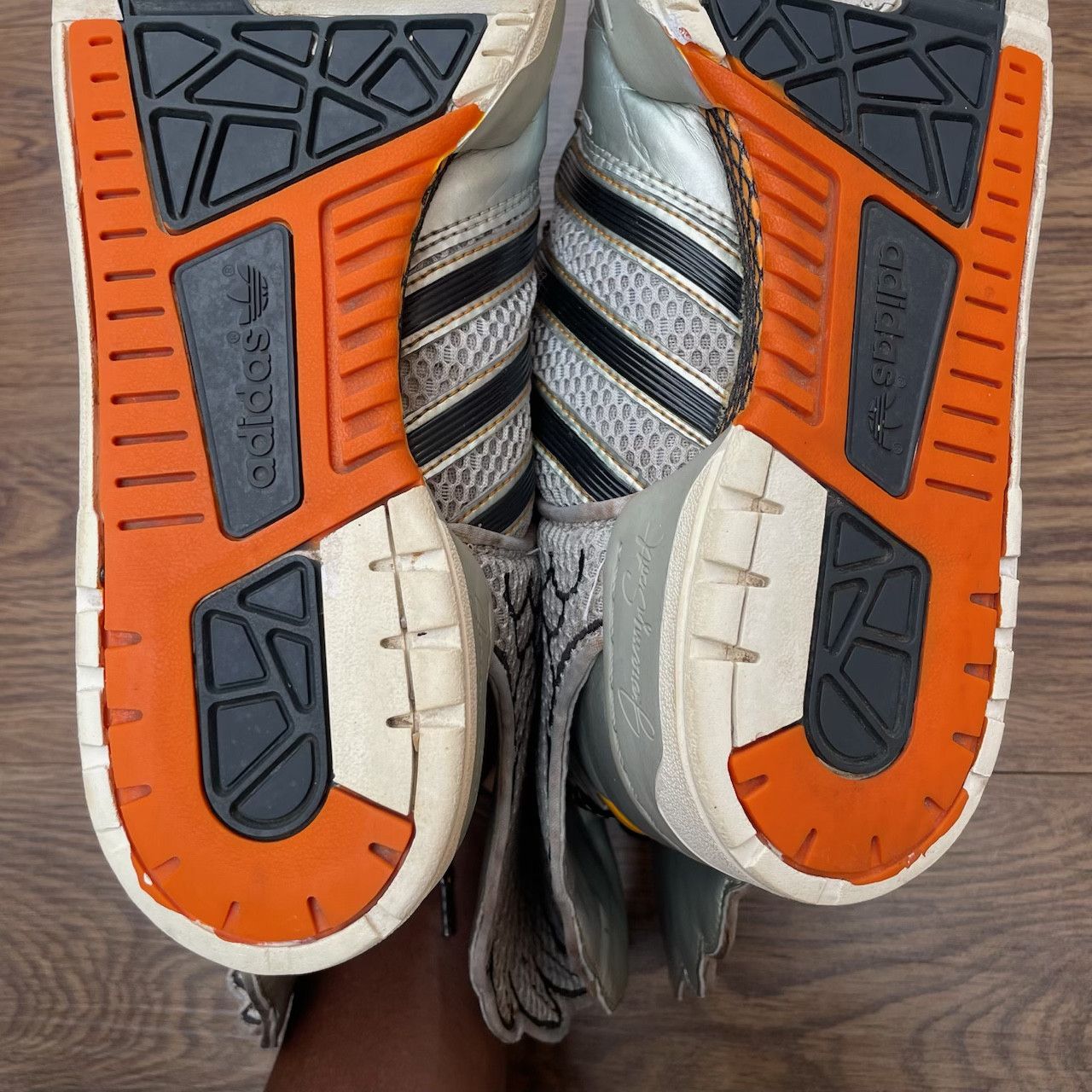 Adidas × Jeremy Scott Adidas x Jeremy Scott Wings 2.0 'Metallic Silver’ Size US 10.5 / EU 43-44 - 17 Thumbnail