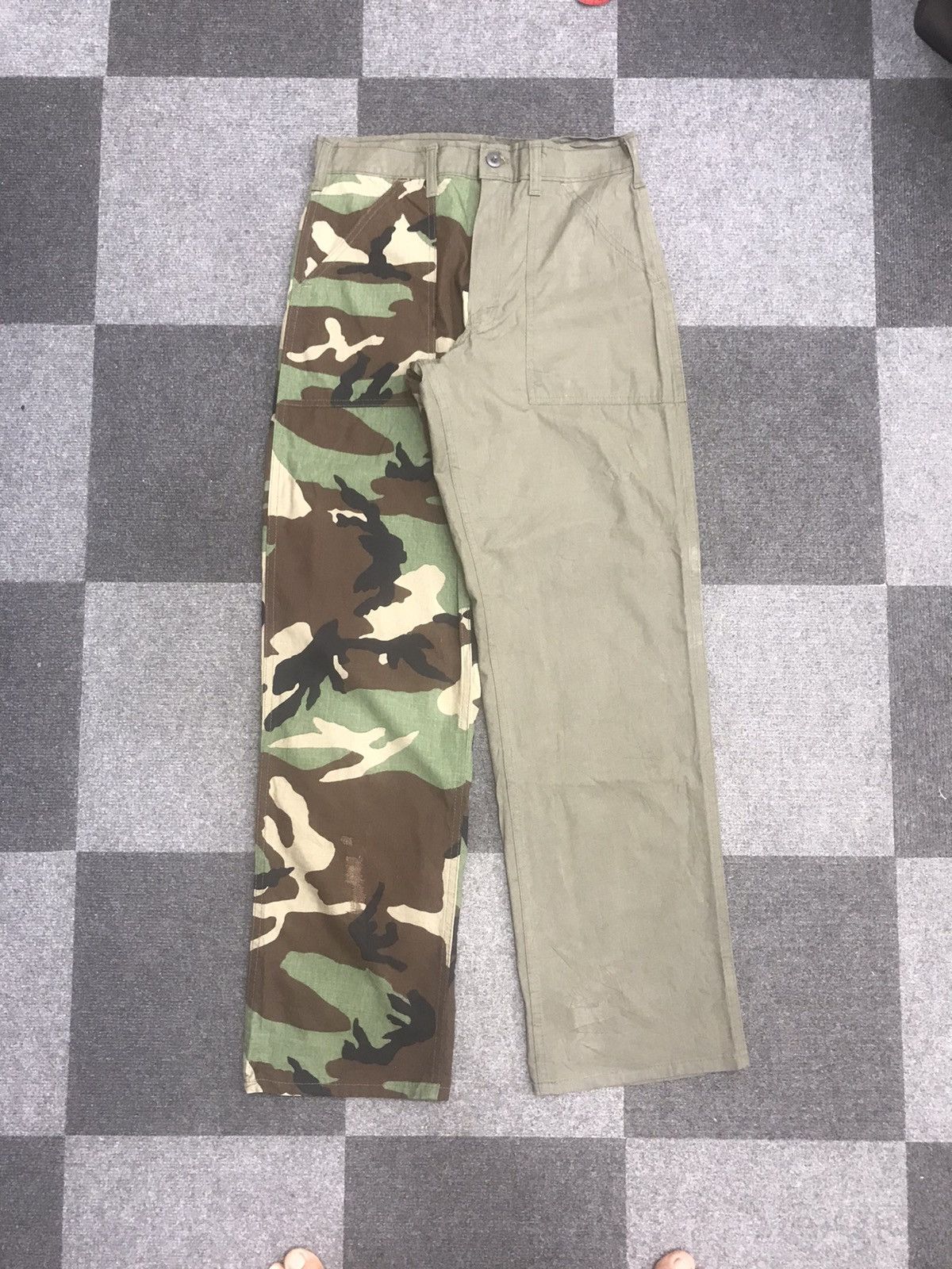 Japanese Brand Archival Very Rare Military GUNG HO Split Baker Pant Size US 30 / EU 46 - 1 Thumbnail