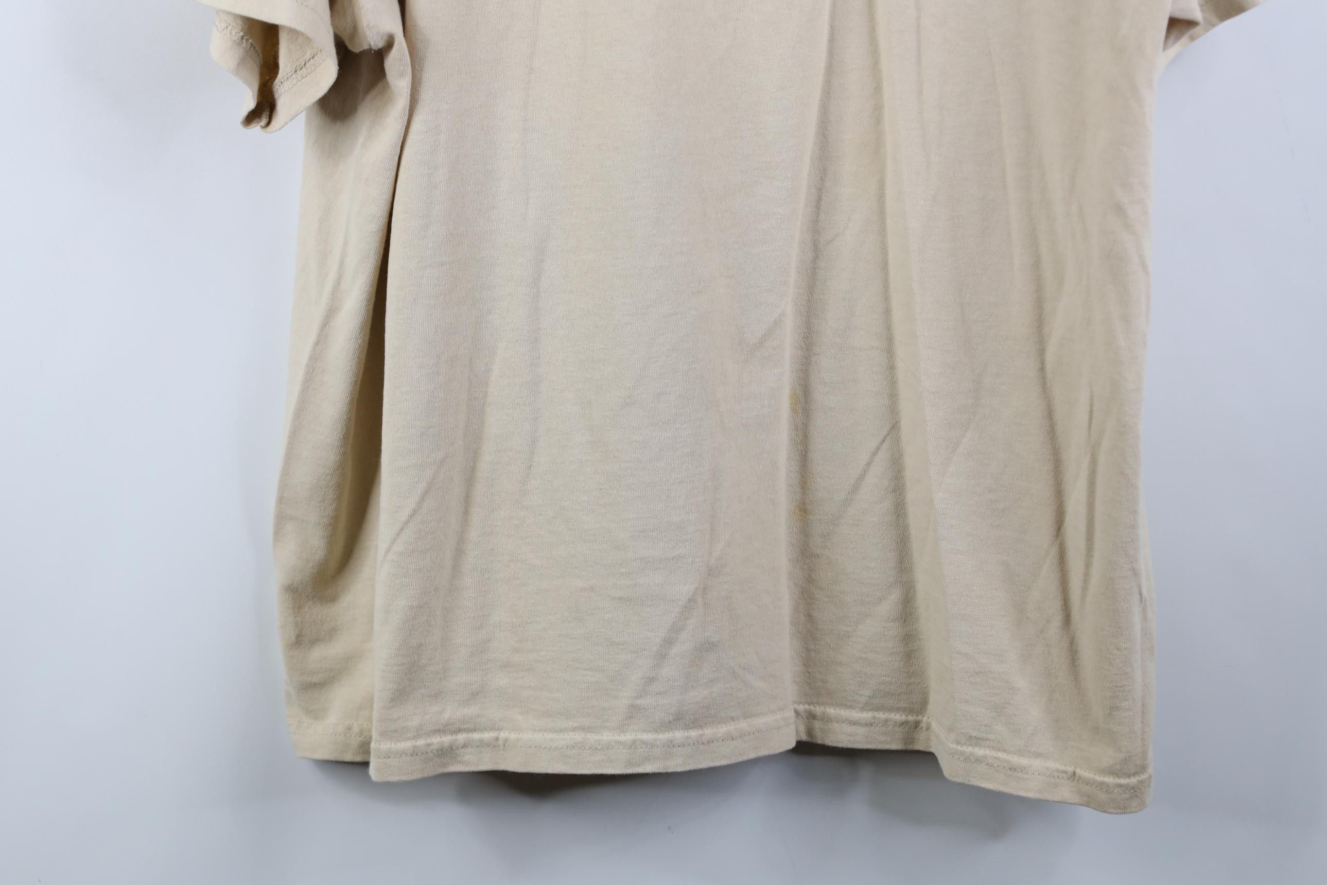 Speedo Vintage Y2K 2004 Speedo Spell Out Beach Island T-Shirt Beige Size US XL / EU 56 / 4 - 3 Thumbnail
