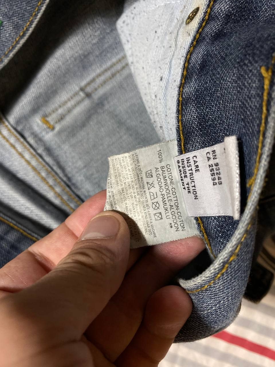 Diesel × Vintage Crazy Vintage Diesel Industries Baggy Denim Jeans Y2K Size US 34 / EU 50 - 9 Thumbnail