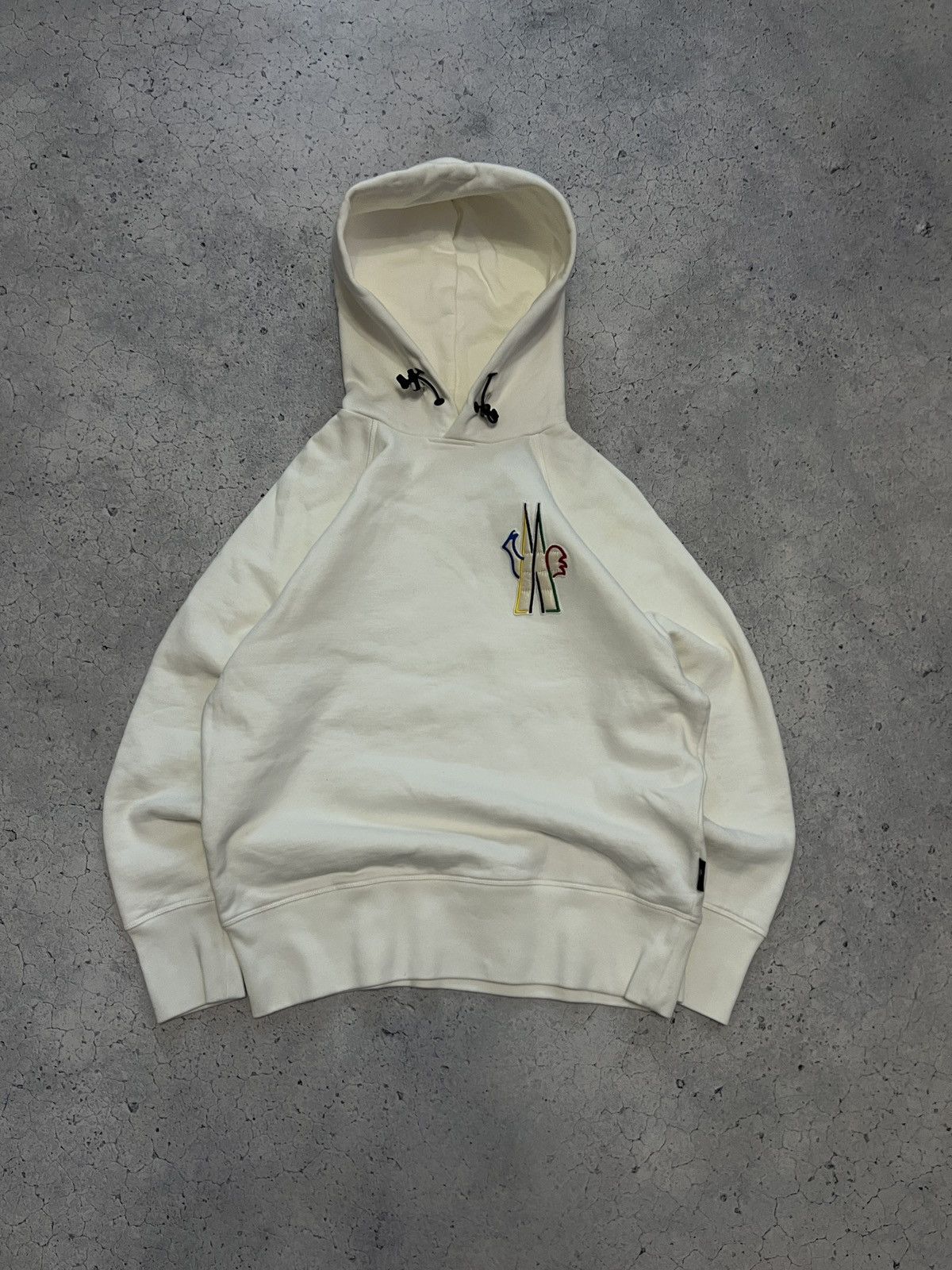 Moncler Moncler 2022 Maglia Con Cappucio Big Logo Hoodie Size US XS / EU 42 / 0 - 1 Thumbnail