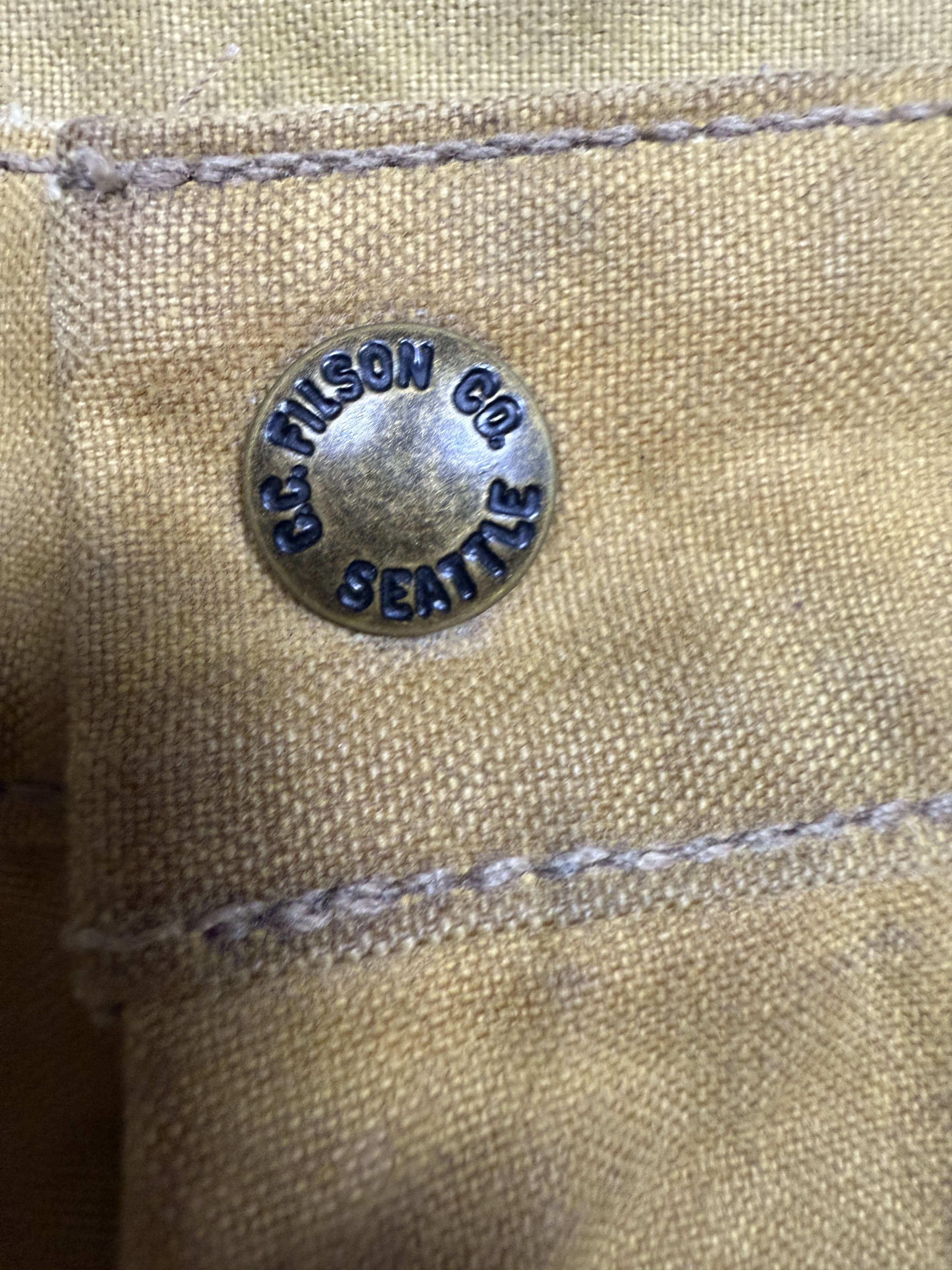 Filson Vintage Filson 14005SB Oil Finish Single Tin Pants Size US 38 / EU 54 - 6 Thumbnail