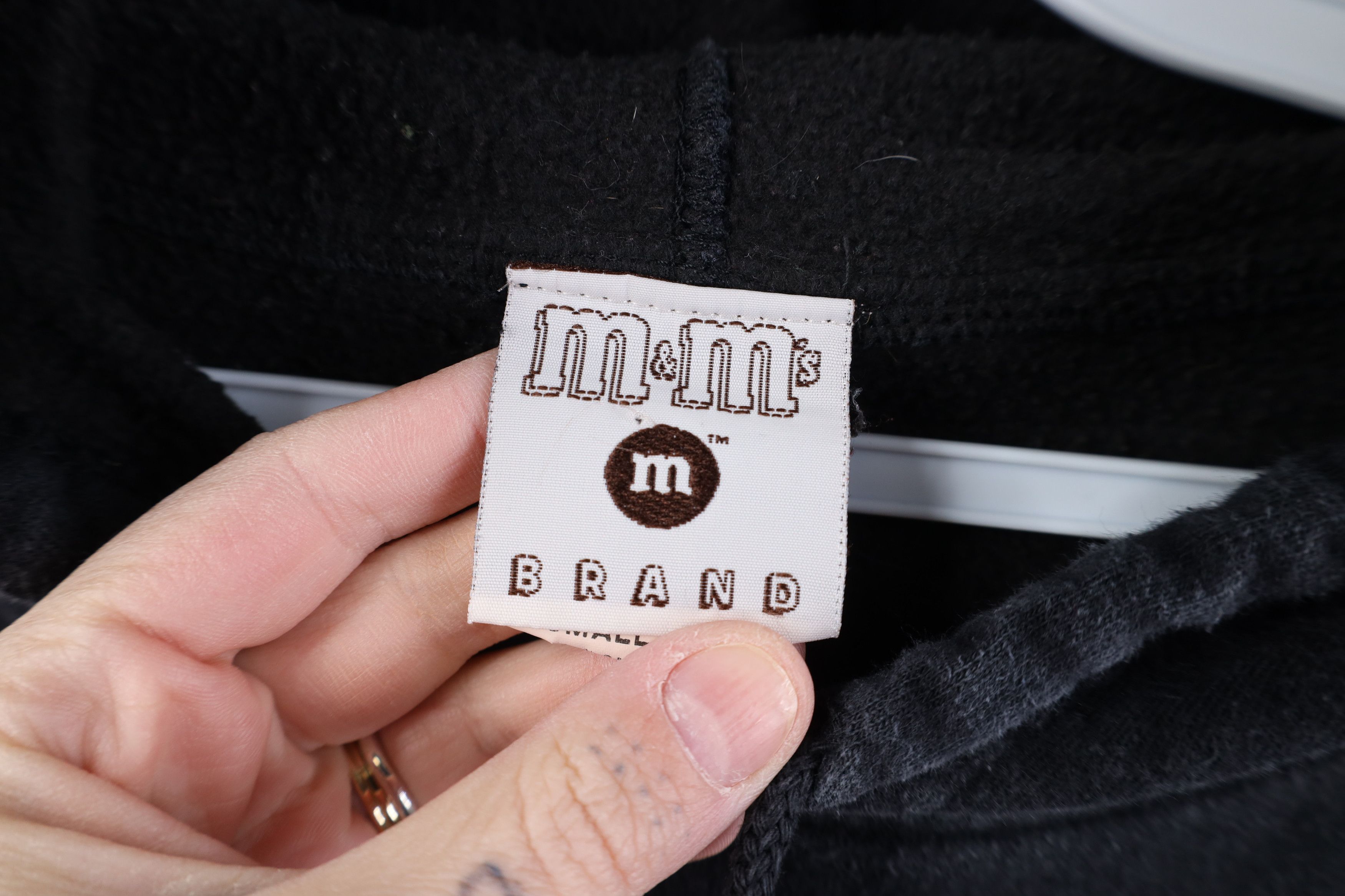 Vintage Vintage Mars Candy M&Ms Baggy Las Vegas Hoodie Black Size S / US 4 / IT 40 - 8 Thumbnail
