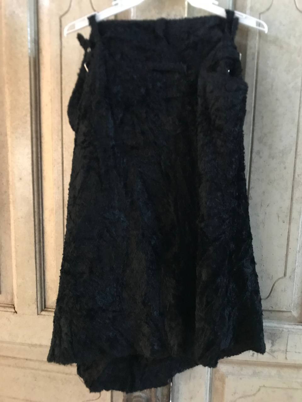 Jean Paul Gaultier 90s Jean Paul Gaultier Homme Velvet Avant Garde Skirts Size 30" / US 8 / IT 44 - 2 Thumbnail