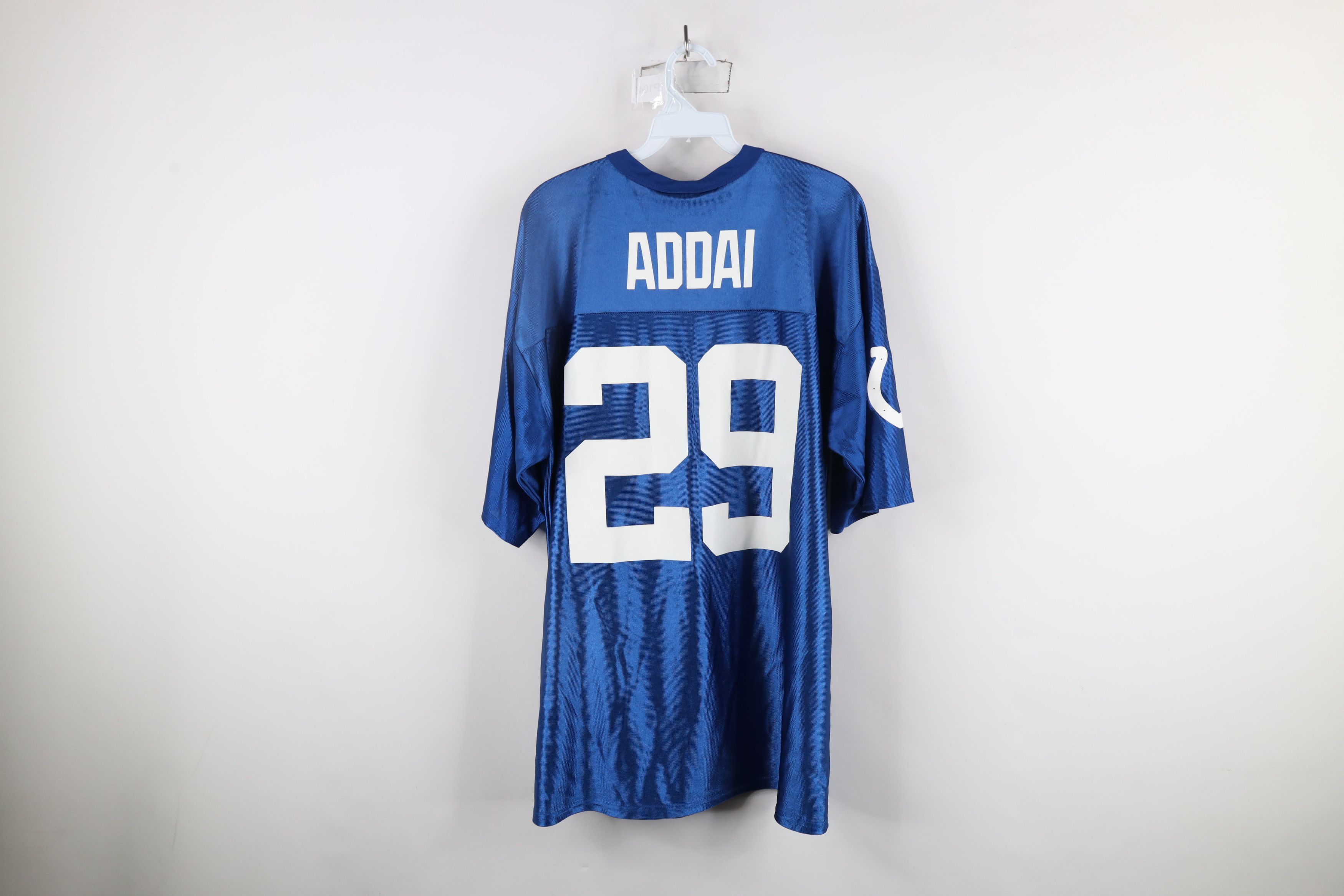 Vintage Vintage NFL Indianapolis Colts Football Jersey Blue #29 Size US L / EU 52-54 / 3 - 13 Thumbnail