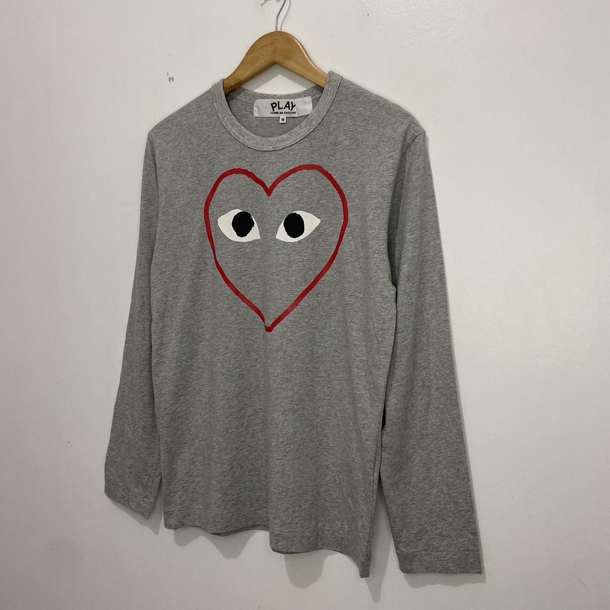 Comme des Garcons Comme des Garçons Play Long Sleeves Tee Size US M / EU 48-50 / 2 - 2 Thumbnail