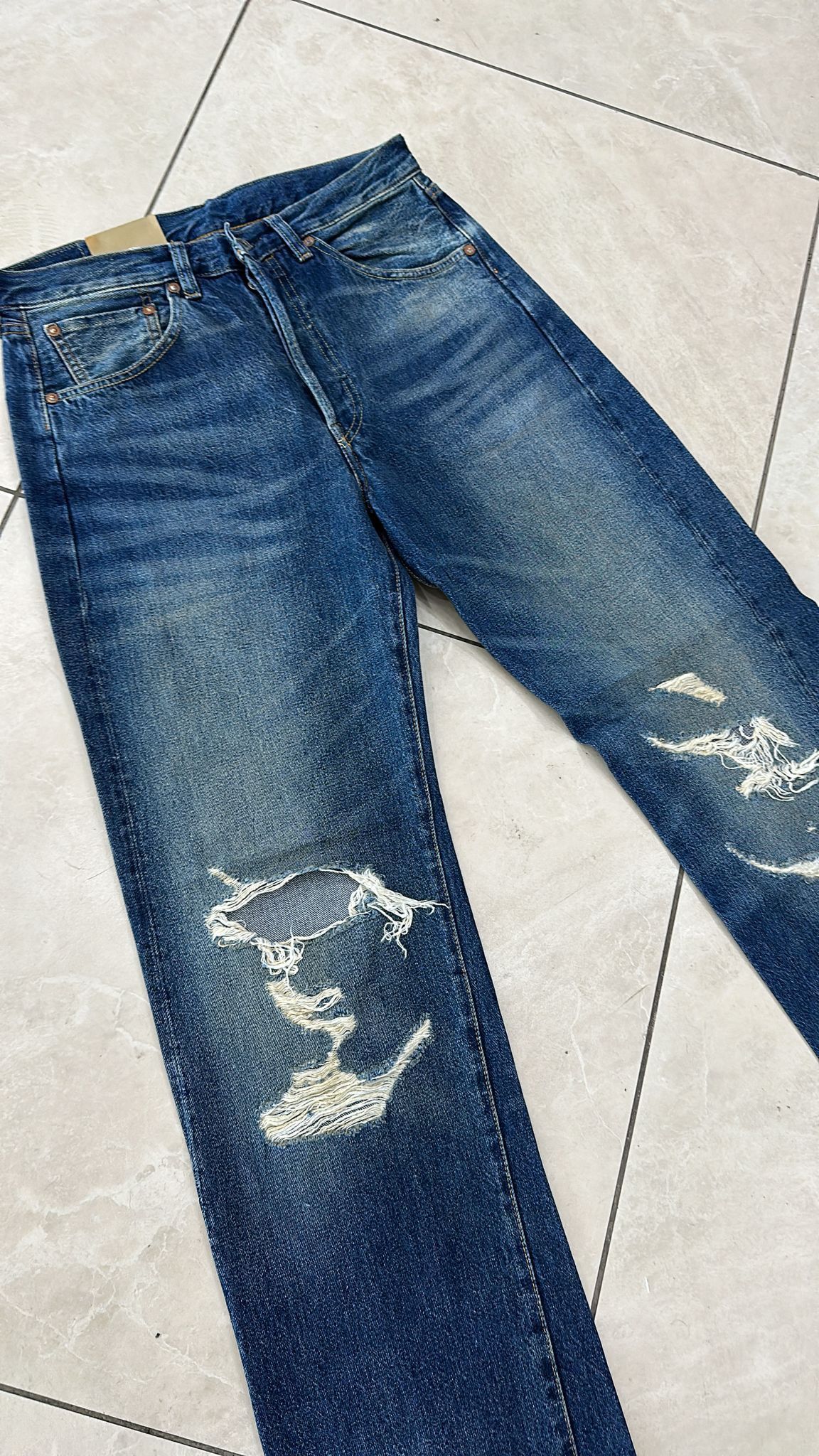 Levi's Vintage Clothing LVC Levi's Vintage Clothing 1955 501XX BigE Selvedge Jeans Size US 29 - 3 Thumbnail