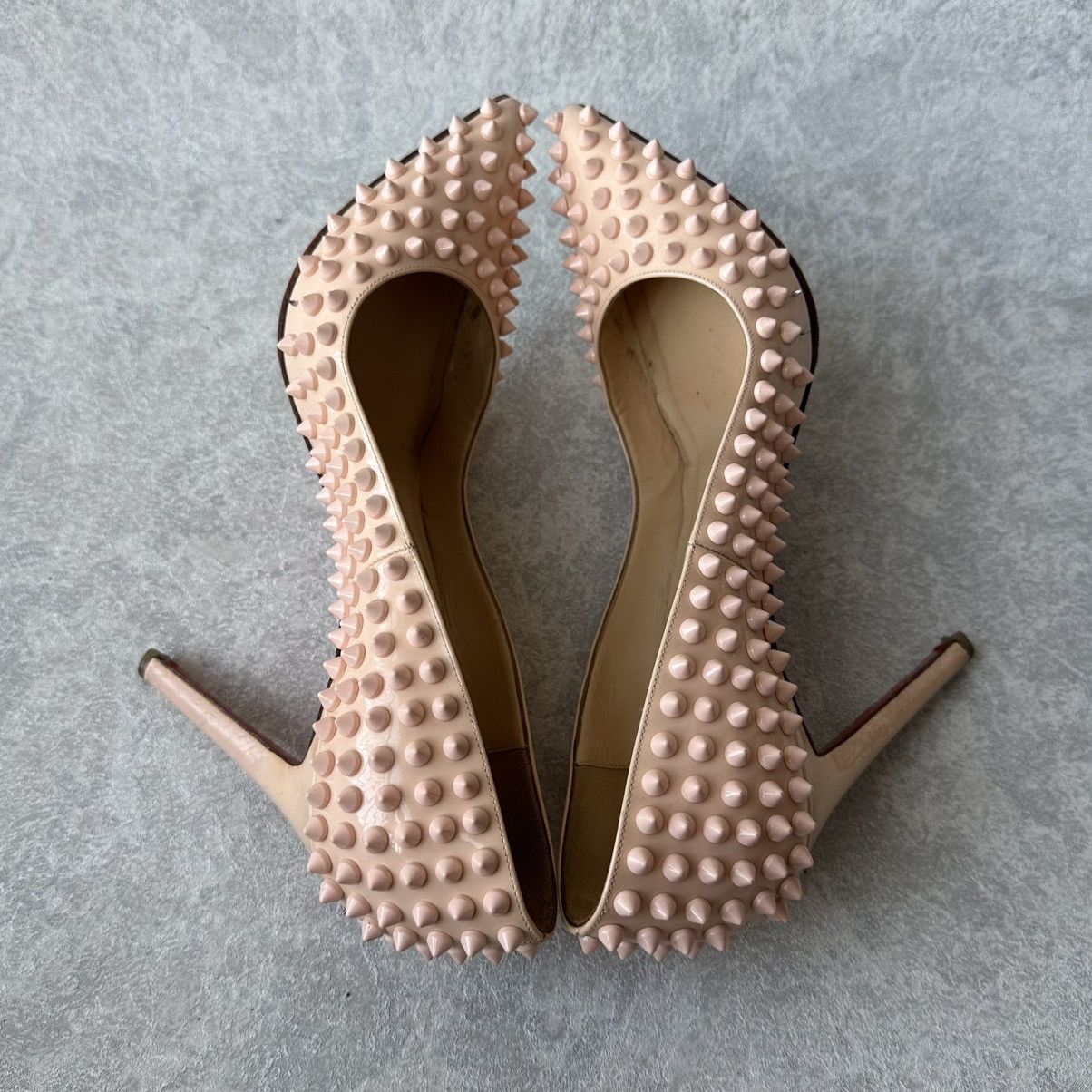 Christian Louboutin Christian Louboutin Pink Patent Leather Pigalle High Heels Size US 9 / IT 39 - 9 Thumbnail