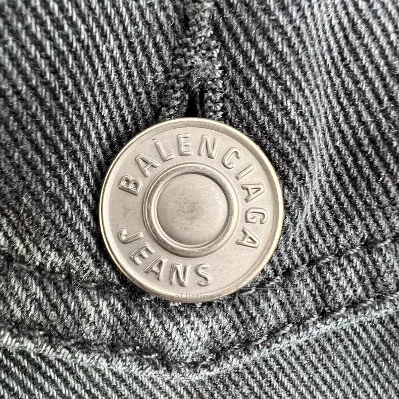 Balenciaga Balenciaga Deconstructed Black Washed Distressed Denim Pan Size US XS / EU 42 / 0 - 5 Thumbnail