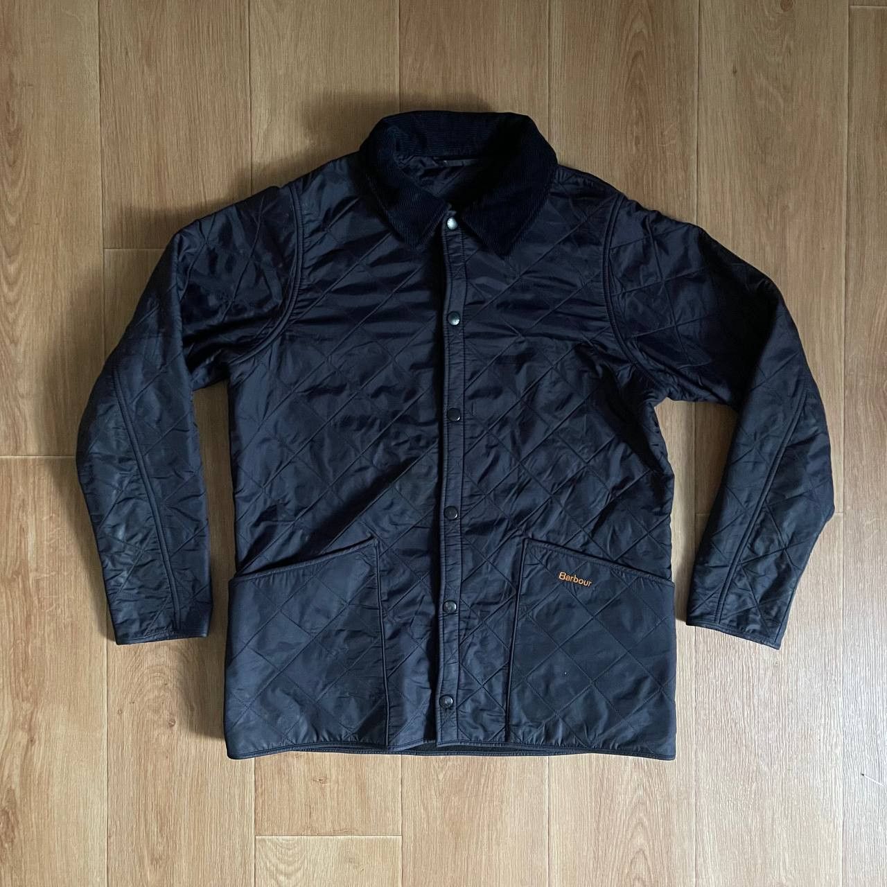 Barbour × Vintage Quilted Bomber Jacket Barbour Size YXL Size M / US 6-8 / IT 42-44 - 2 Thumbnail