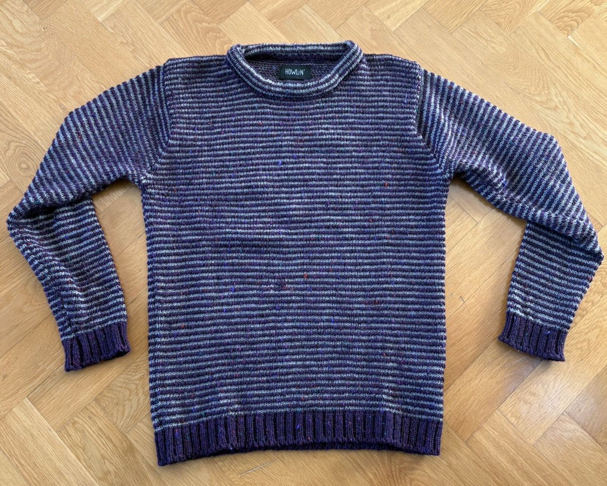 Howlin By Morrison Howlin Morrison Melange Striped Sweater Size US M / EU 48-50 / 2 - 1 Thumbnail