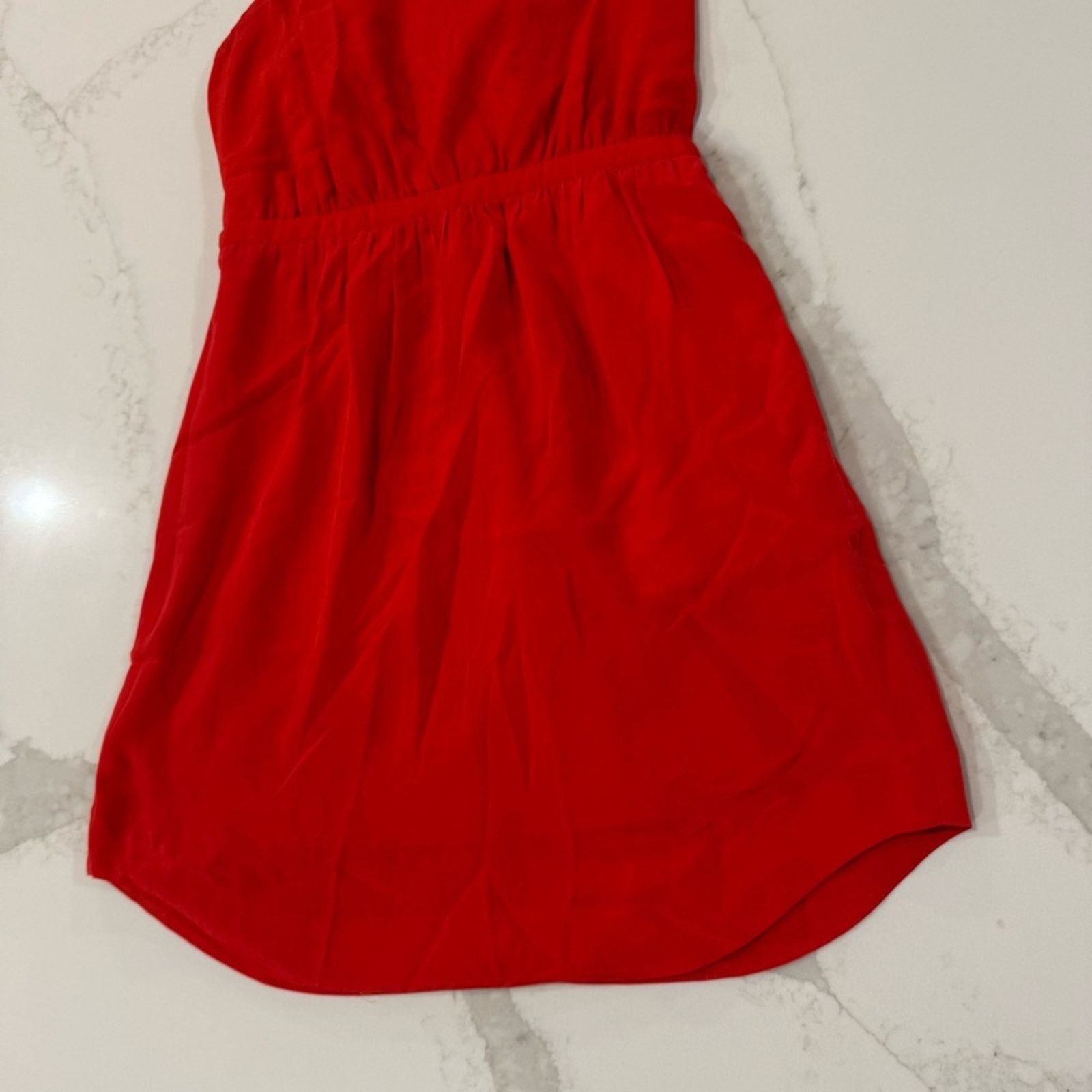 fitted lace wedding dress Dress Casual Midi By Madewell In Red, Size:2 main image 0
