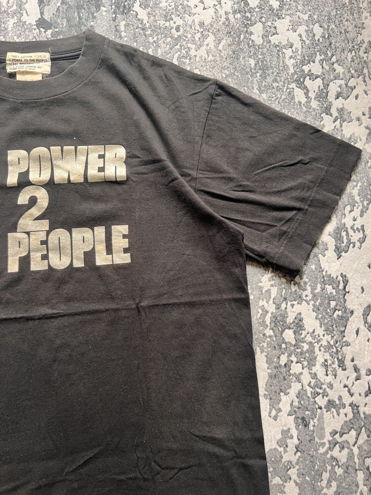General Research General Research ss02 “All Power To The People” Tshirt Size US L / EU 52-54 / 3 - 5 Thumbnail