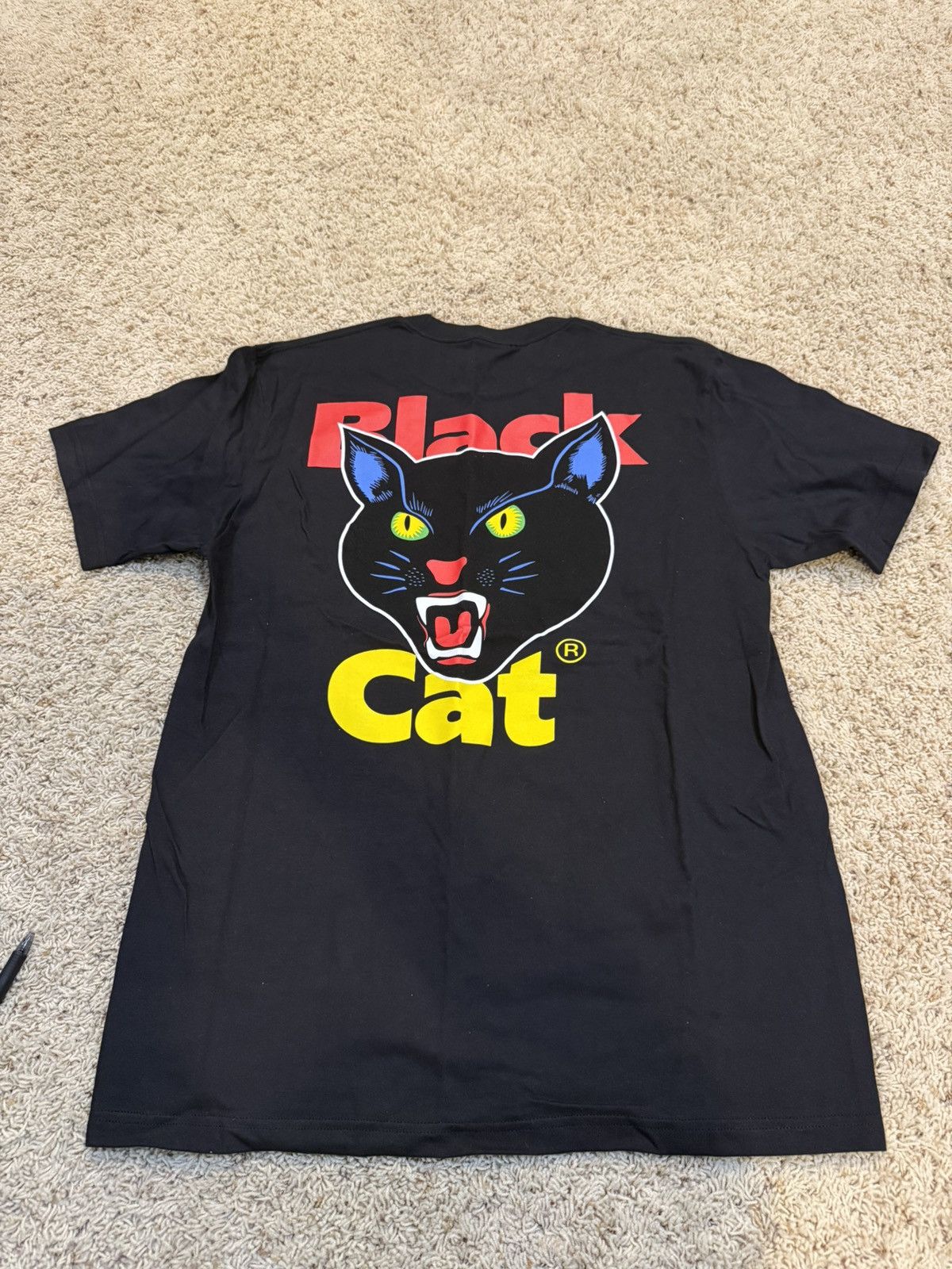 Supreme Black Cat Tshirt Size US M / EU 48-50 / 2 - 1 Thumbnail
