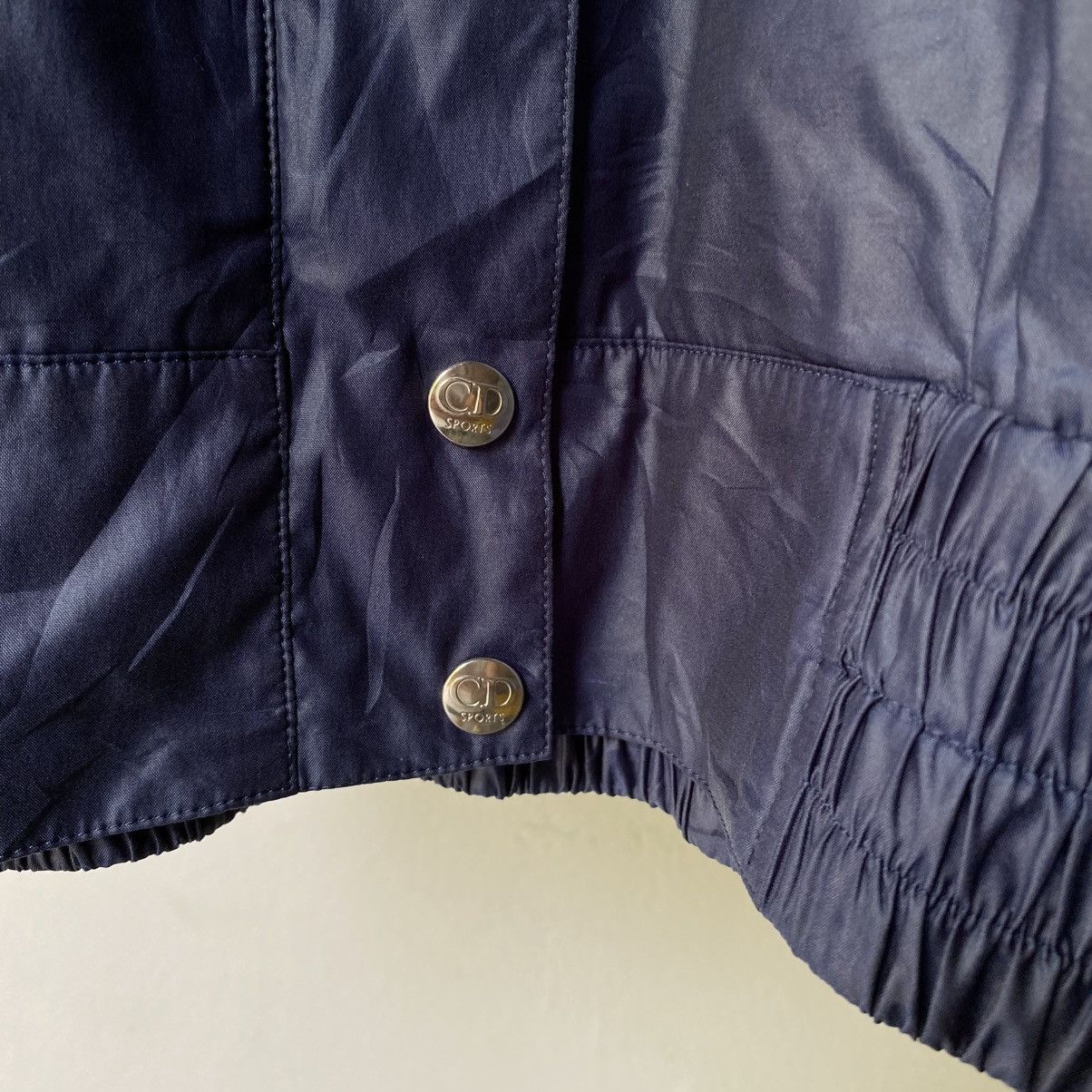 Dior Vintage Christian Dior Navy Stand Collar Windbreaker Size US M / EU 48-50 / 2 - 3 Thumbnail