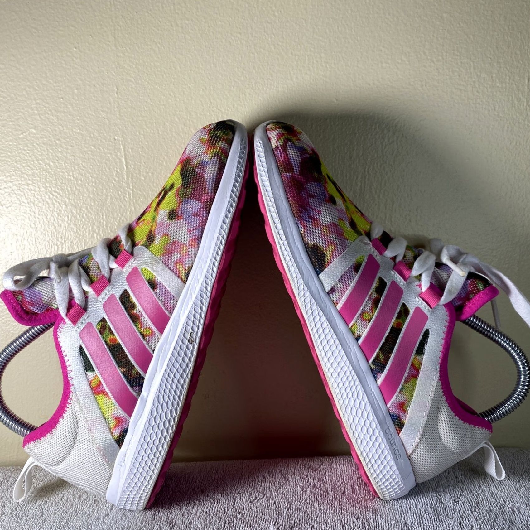 Adidas adidas Climacool Bounce Tie Dye Sneakers Women's 6.5 Pink Shoes Sneaker Athletic Tie Dye Women’s Size US 7 / IT 37 - 7 Thumbnail