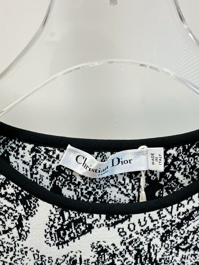 Dior Dior Paris printed knitted dress Size XXS / US 00 / IT 34 - 3 Thumbnail