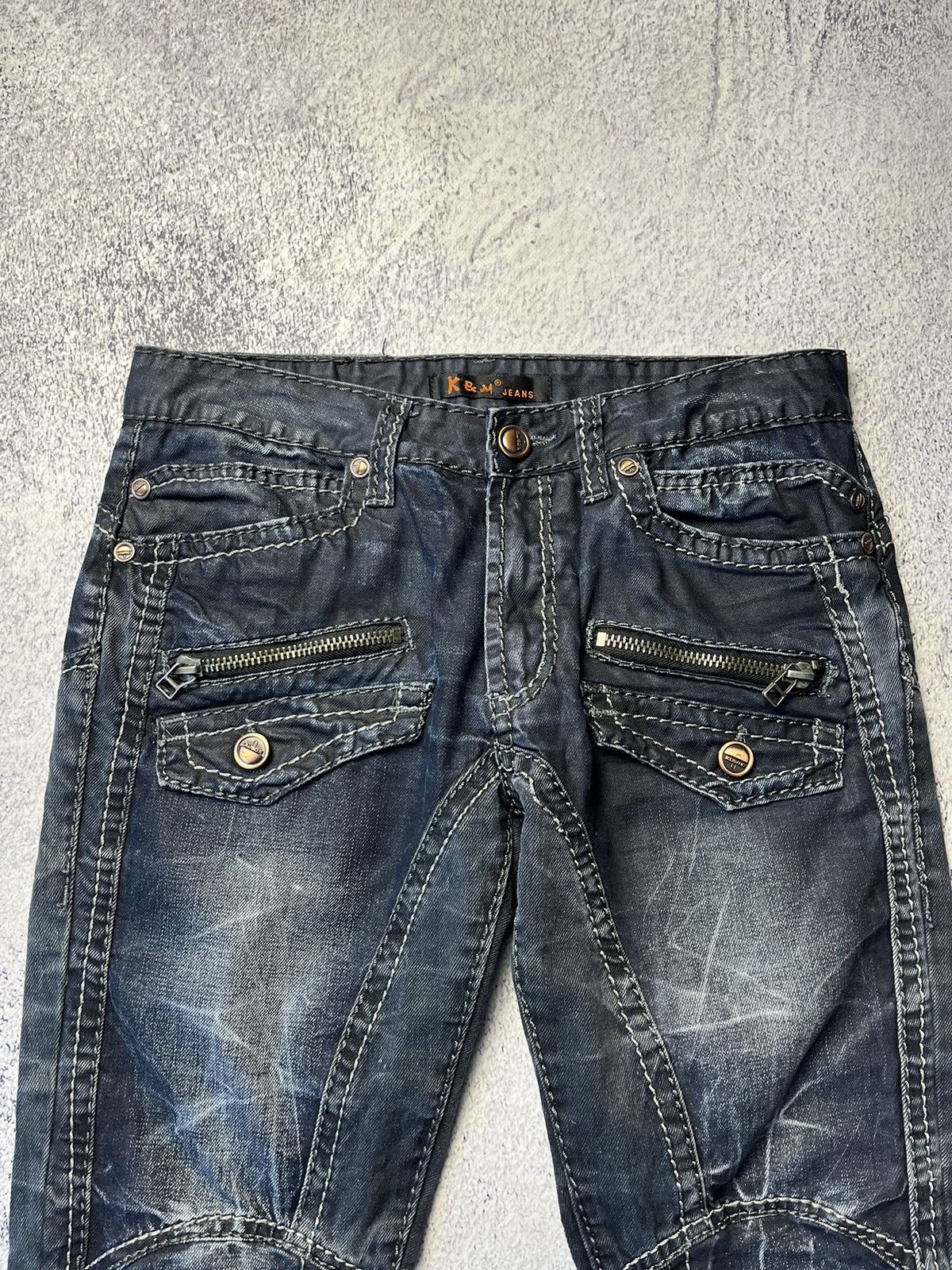 Japanese Brand 0Os VINTAGE Avant Garde Japanese Style Baggy Pants Y2K Size US 32 / EU 48 - 5 Thumbnail