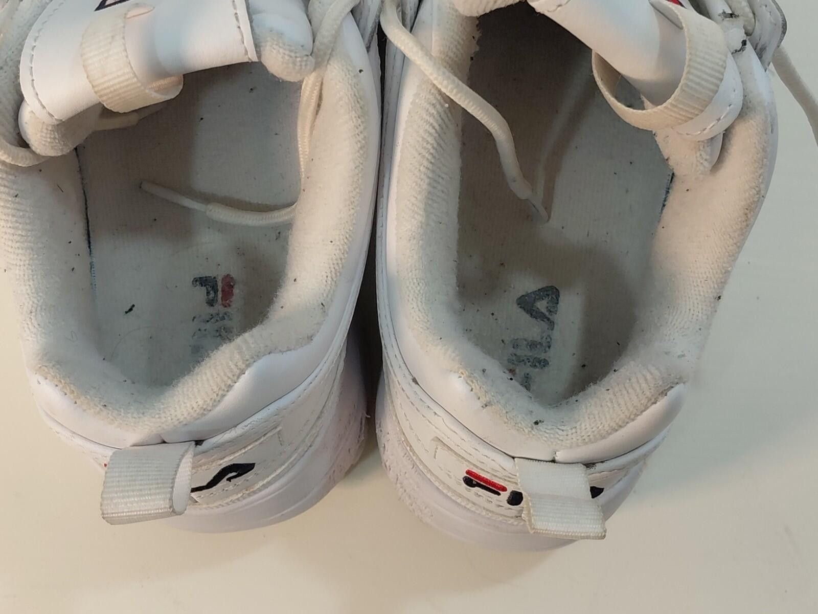 Fila Fila Women's Disruptor 2 Casual Shoes, White/Navy/Red, Size7 Size US 7 / IT 37 - 9 Thumbnail