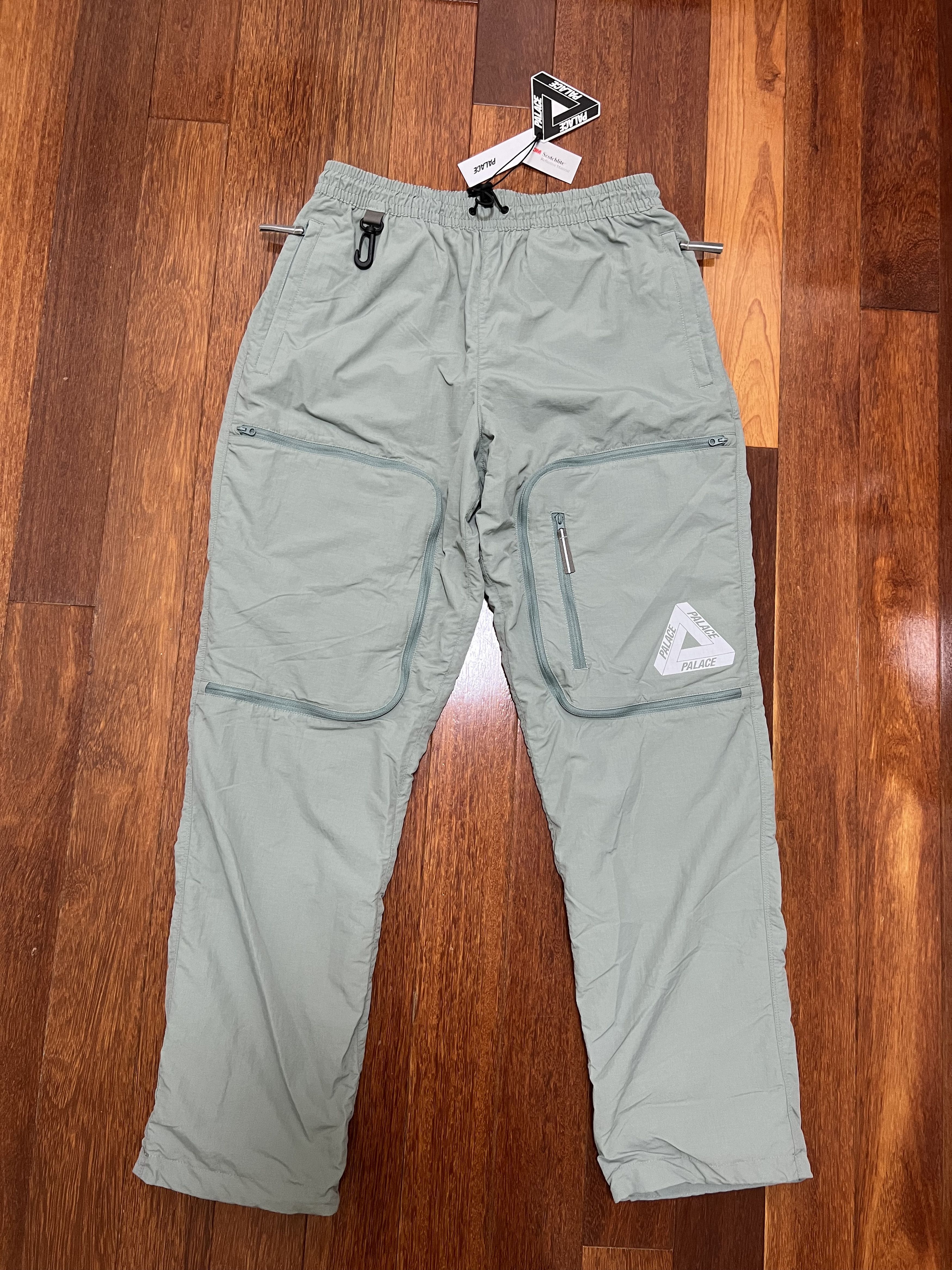 Palace 💚 2021 Palace Travel Cargos Slate Grey Large NEW Size US 34 / EU 50 - 4 Thumbnail