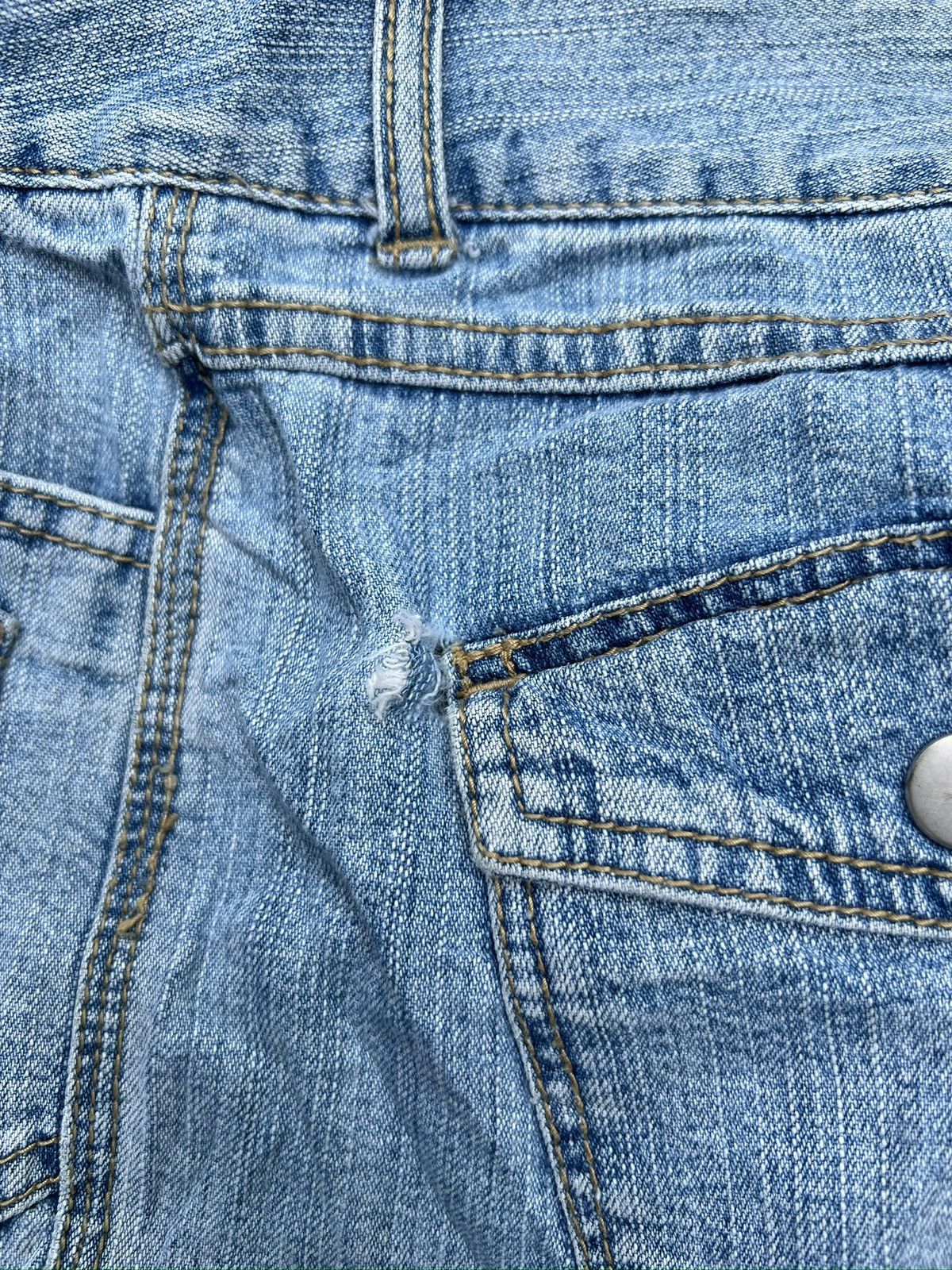 Japanese Brand 7. Japanase Brand Basic Wash Flare jeans Size 28" / US 6 / IT 42 - 10 Thumbnail