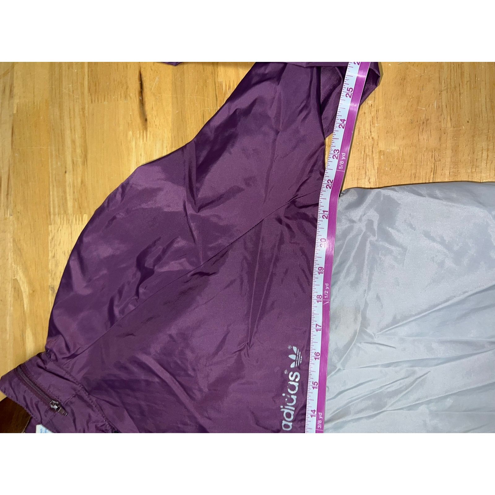Vintage Vintage Adidas Windbreaker Lightweight Jacket Purple 80s M Size US M / EU 48-50 / 2 - 11 Thumbnail