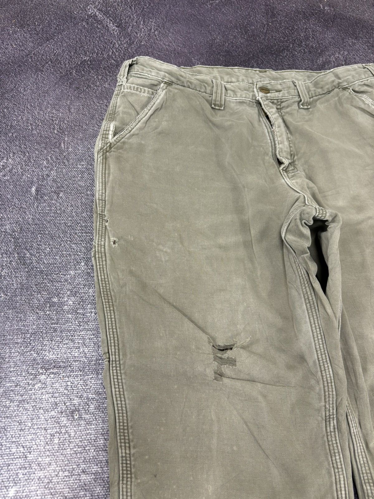 Carhartt Vintage 90s Carhartt USA Work American Hype Pants Jeans Size US 32 / EU 48 - 15 Thumbnail