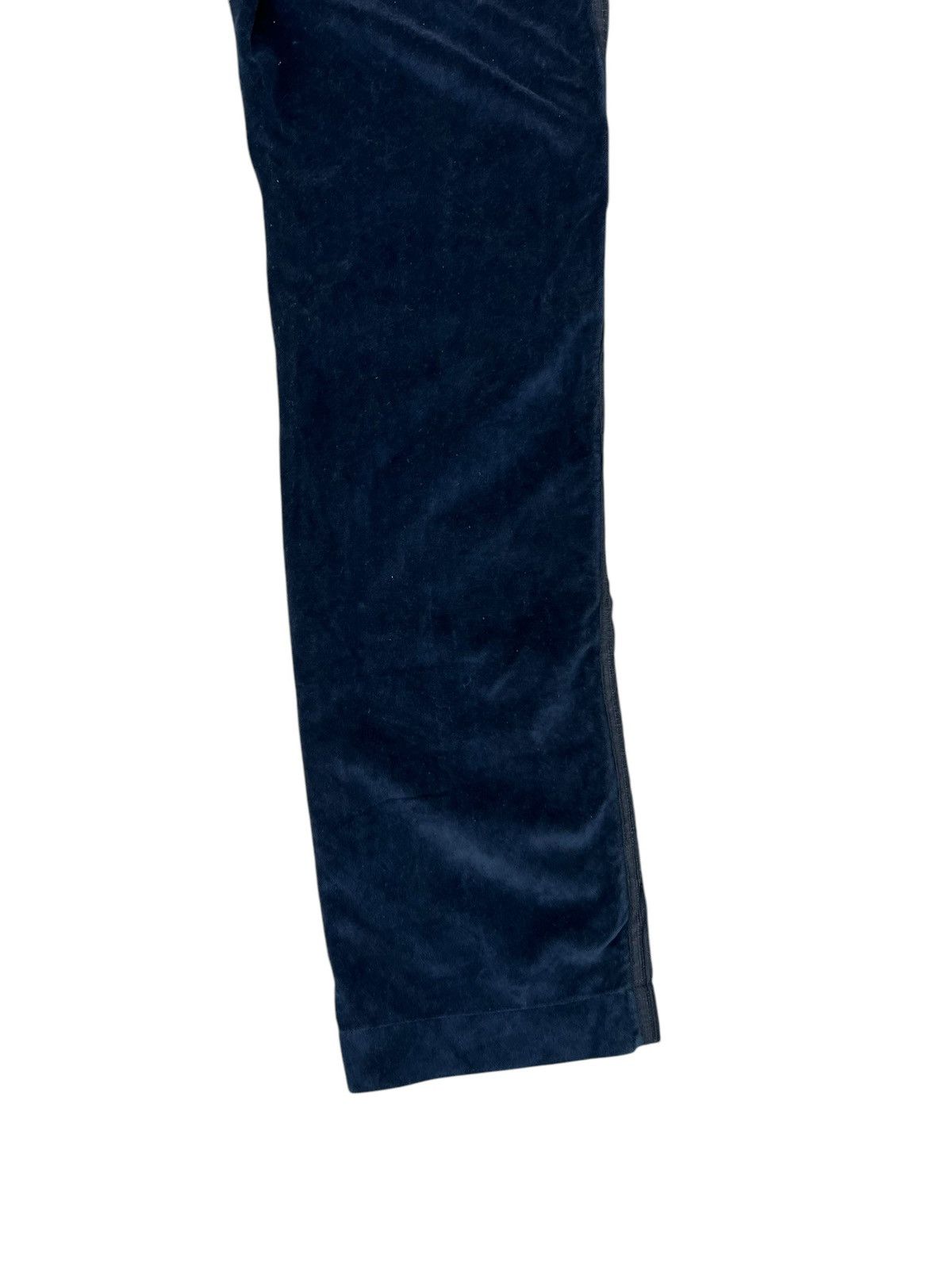 Dolce & Gabbana Dolce & Gabbana Italy Side Striped Velvet Trouser Pant Size US 30 / EU 46 - 15 Thumbnail