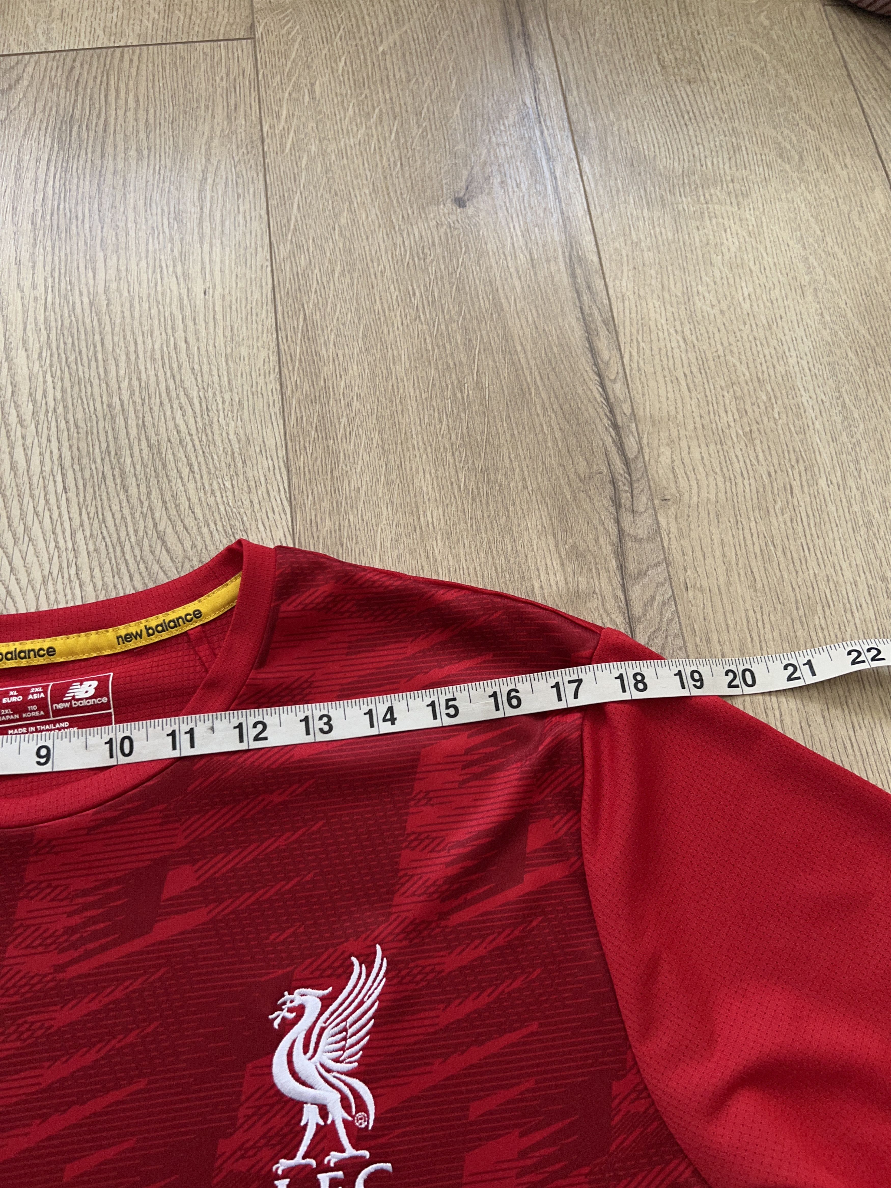 New Balance Mens Liverpool 2019/20 Football Soccer Shirt Jersey Size XL Size US XL / EU 56 / 4 - 5 Thumbnail